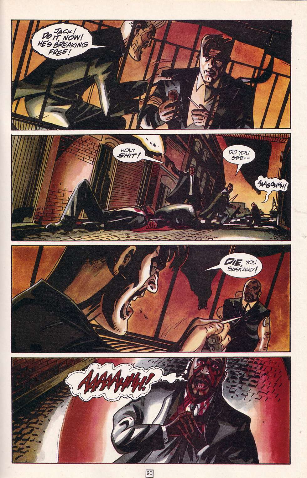 Read online Mobfire comic -  Issue #4 - 23