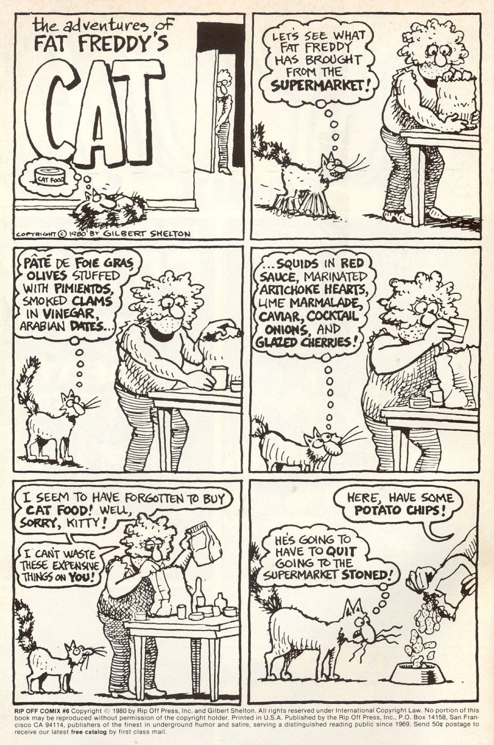 Read online Rip Off Comix comic -  Issue #6 - 2