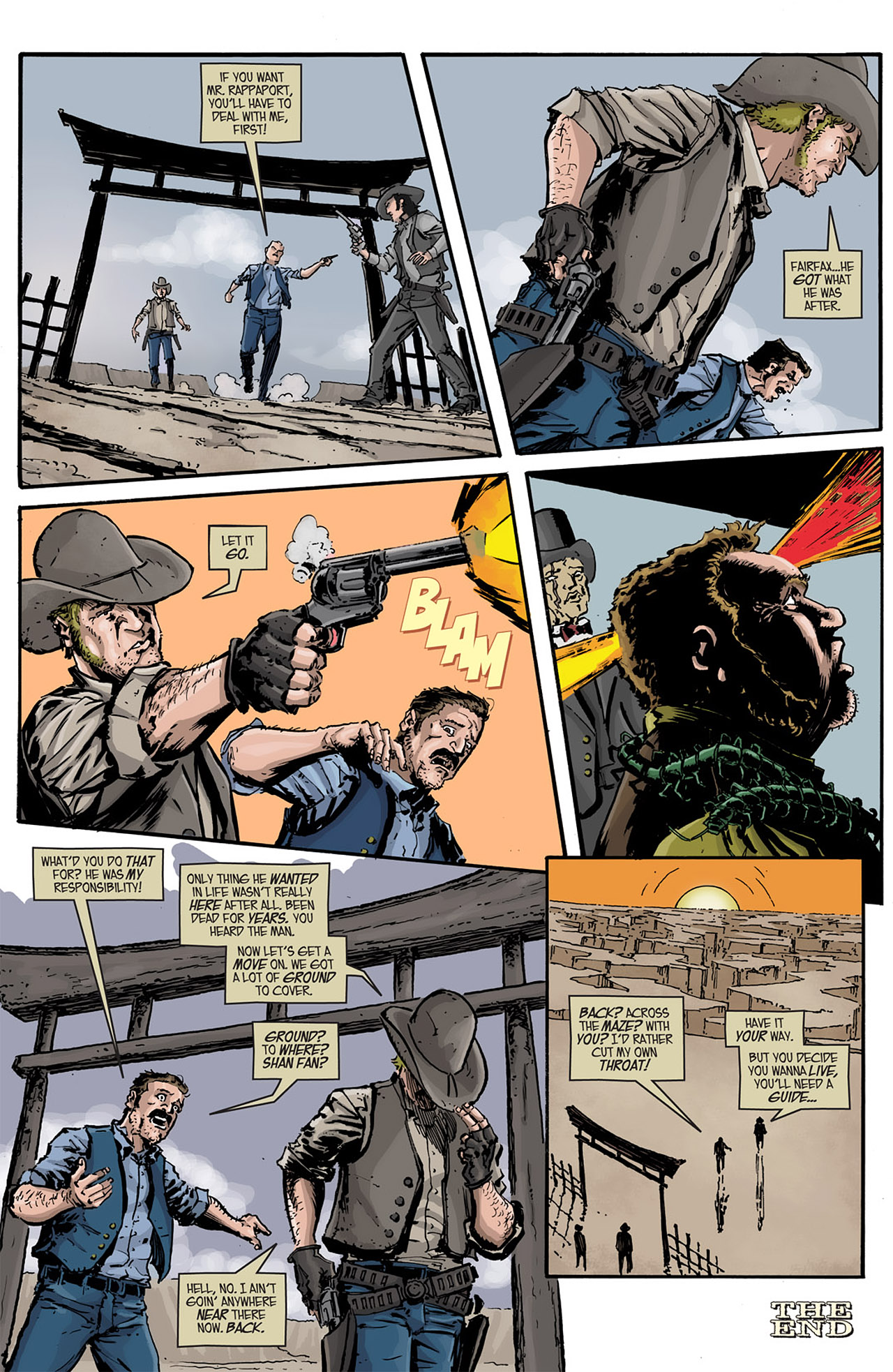 Read online Deadlands: Black Water comic -  Issue # Full - 22