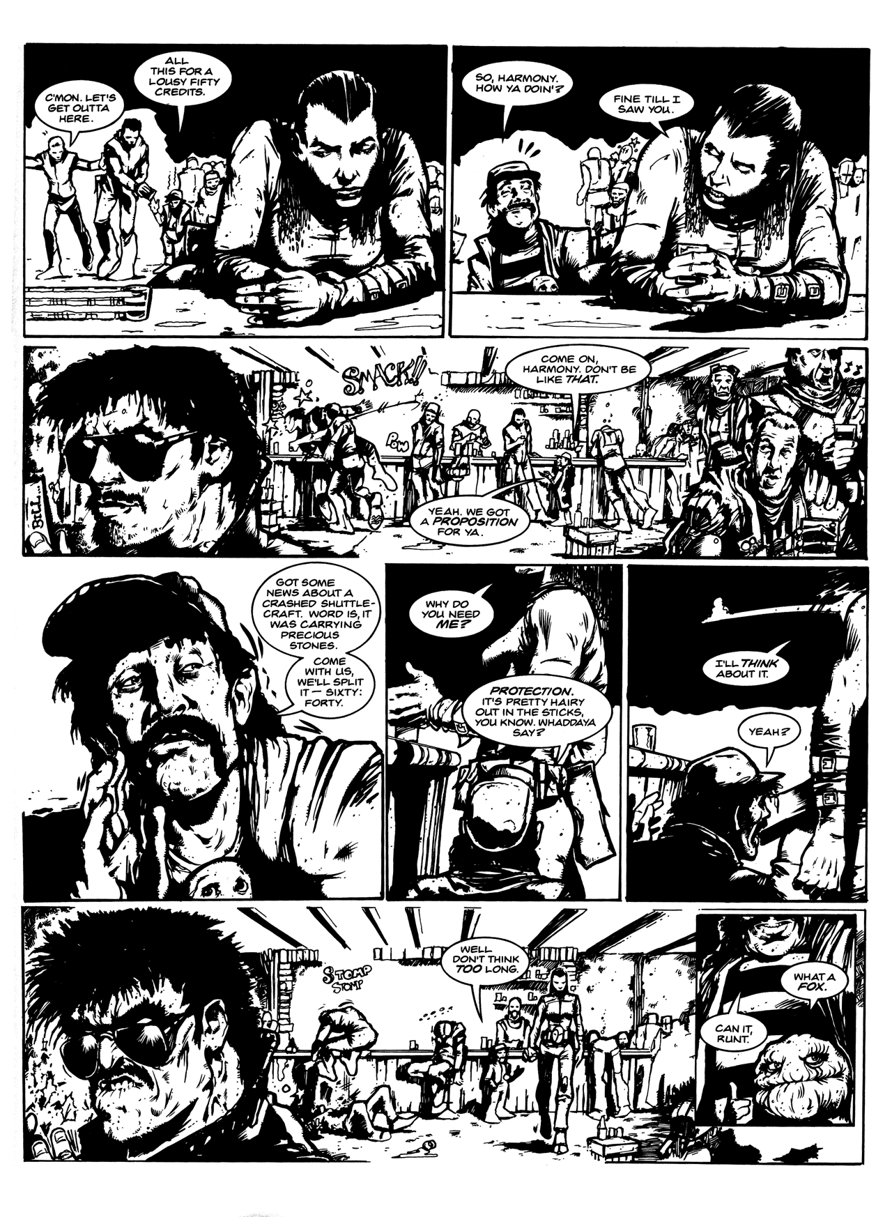 Read online Judge Dredd: The Megazine (vol. 2) comic -  Issue #55 - 37