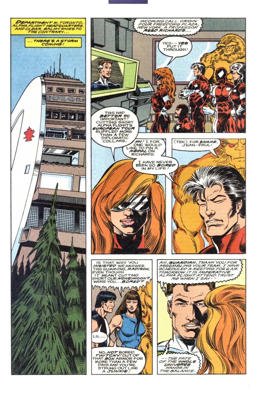 Read online Alpha Flight (1983) comic -  Issue #109 - 21