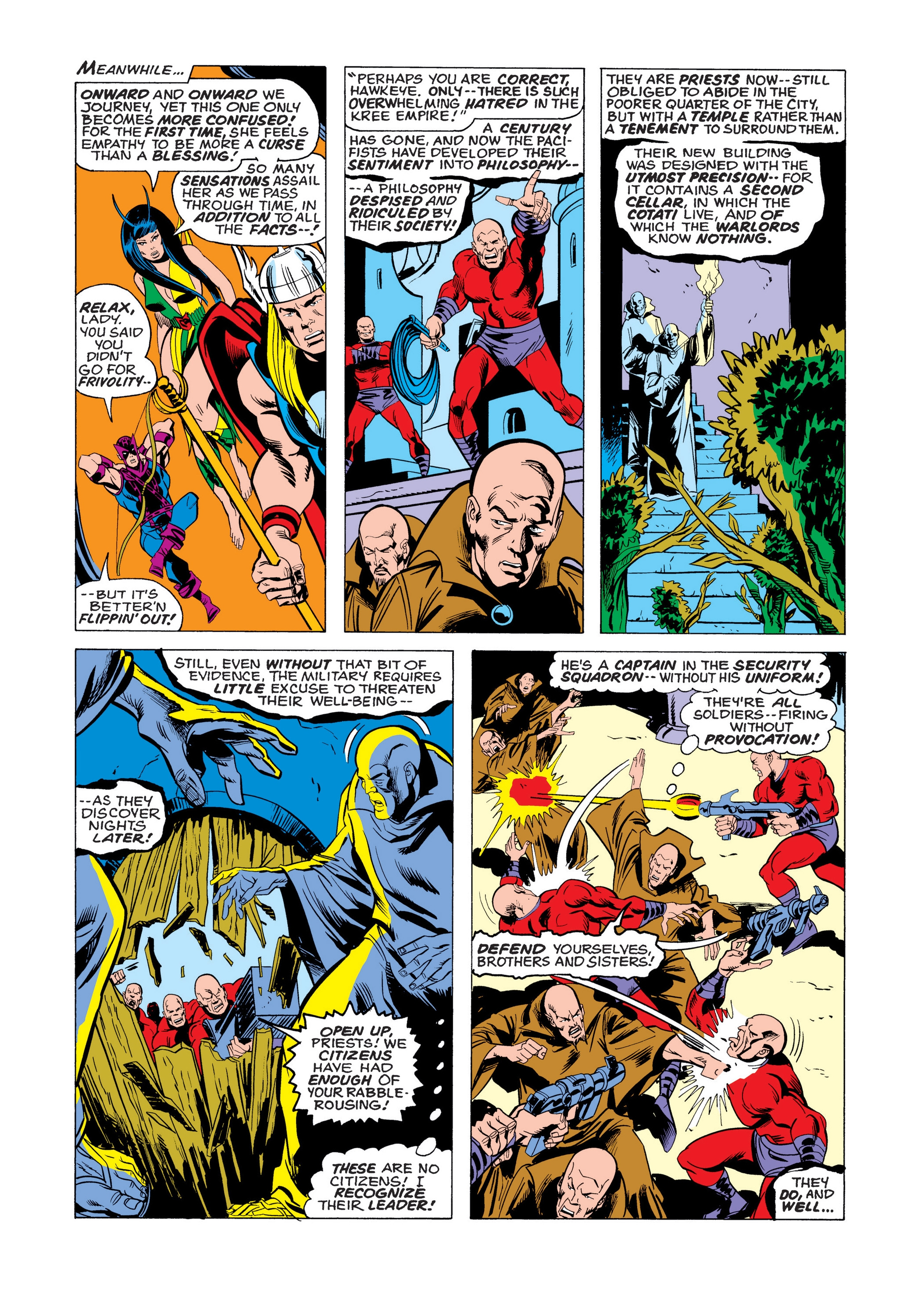 Read online Marvel Masterworks: The Avengers comic -  Issue # TPB 14 (Part 2) - 68