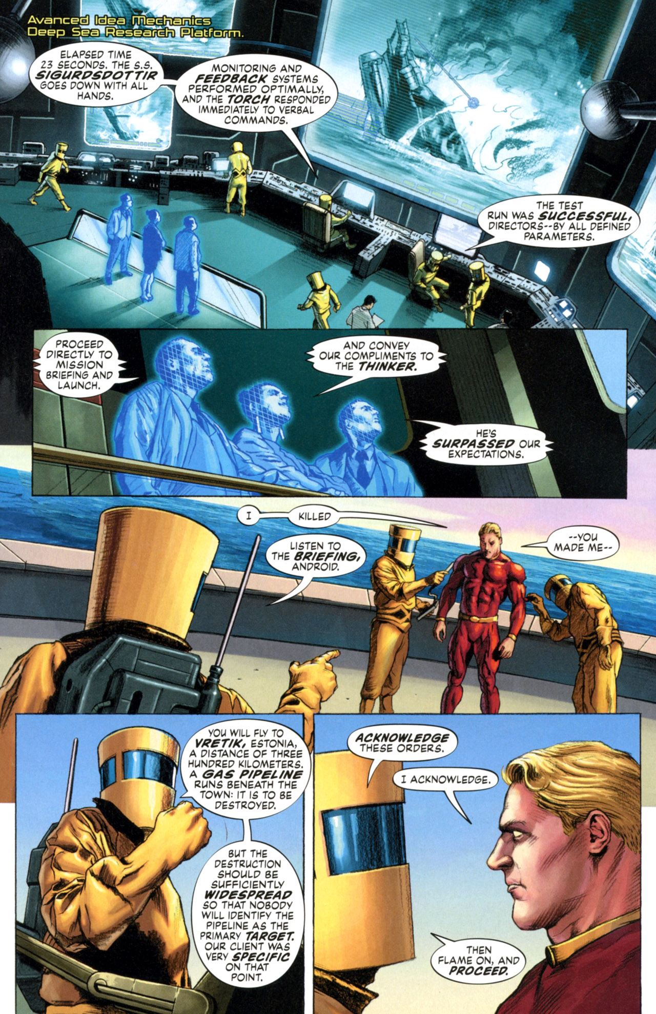 Read online The Torch comic -  Issue #3 - 3