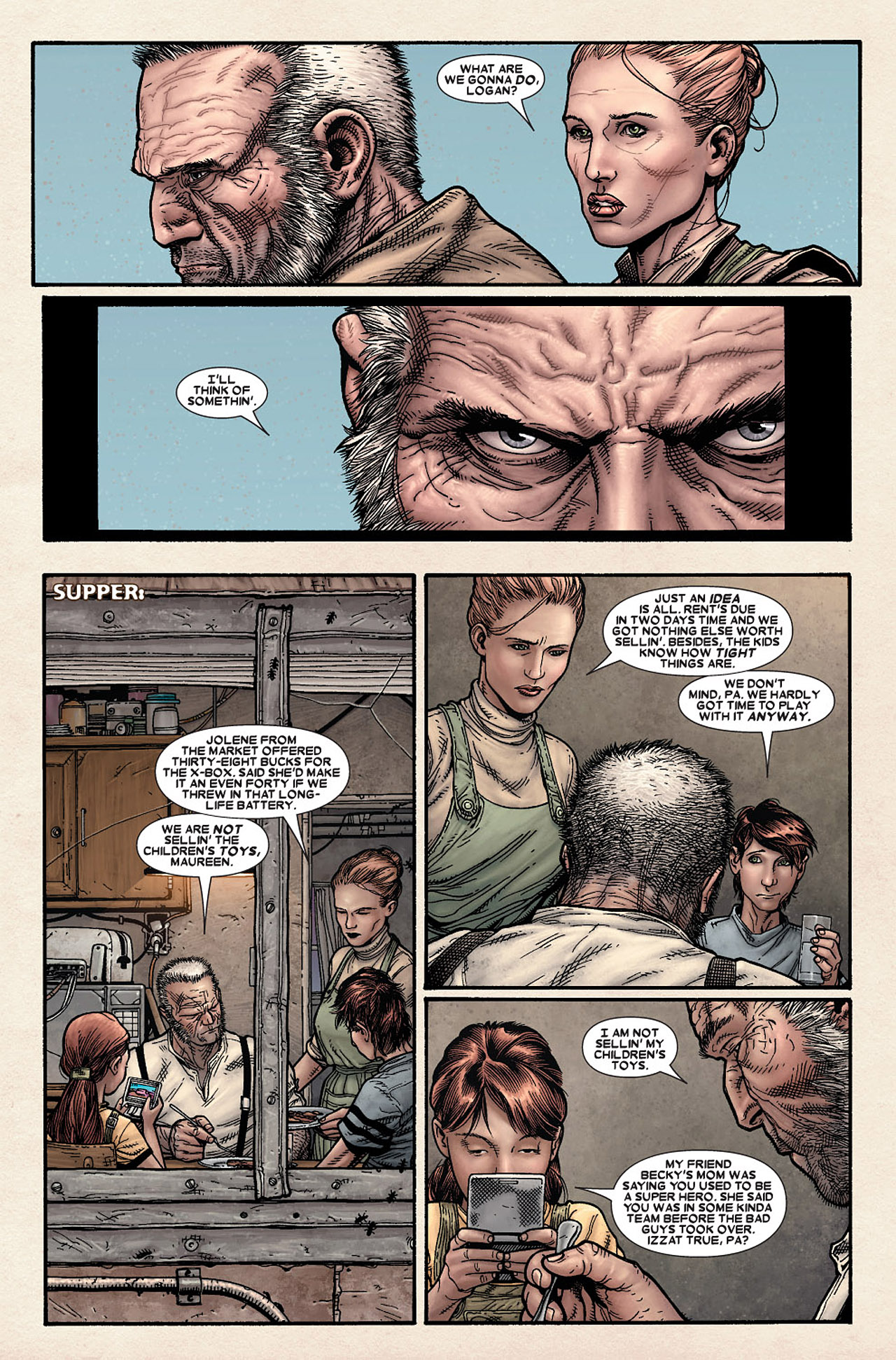 Read online Wolverine: Old Man Logan comic -  Issue # Full - 8