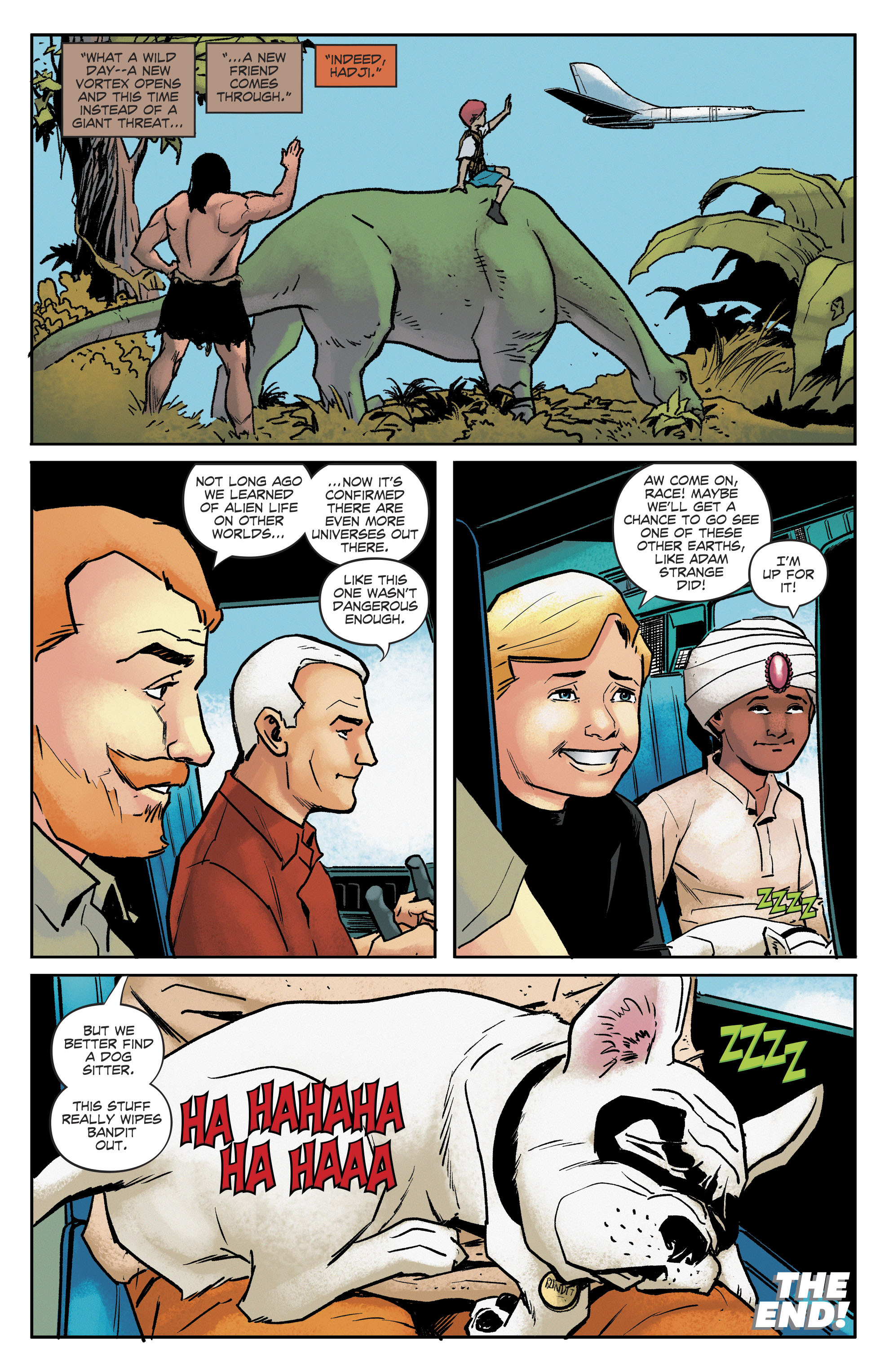 Read online Adam Strange/Future Quest Special comic -  Issue # Full - 31