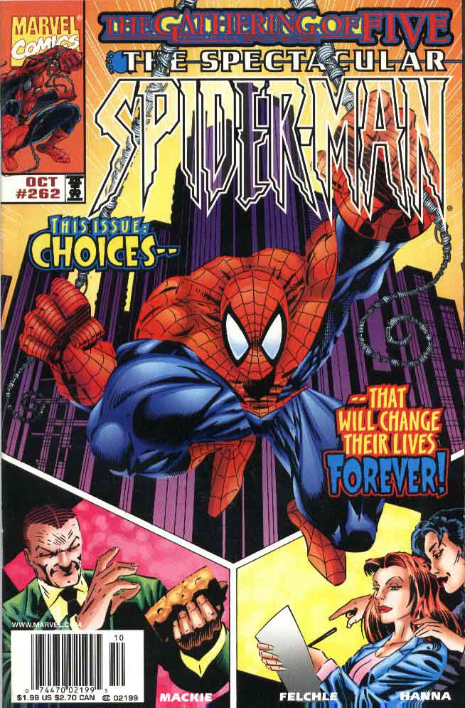 Read online The Spectacular Spider-Man (1976) comic -  Issue #262 - 1