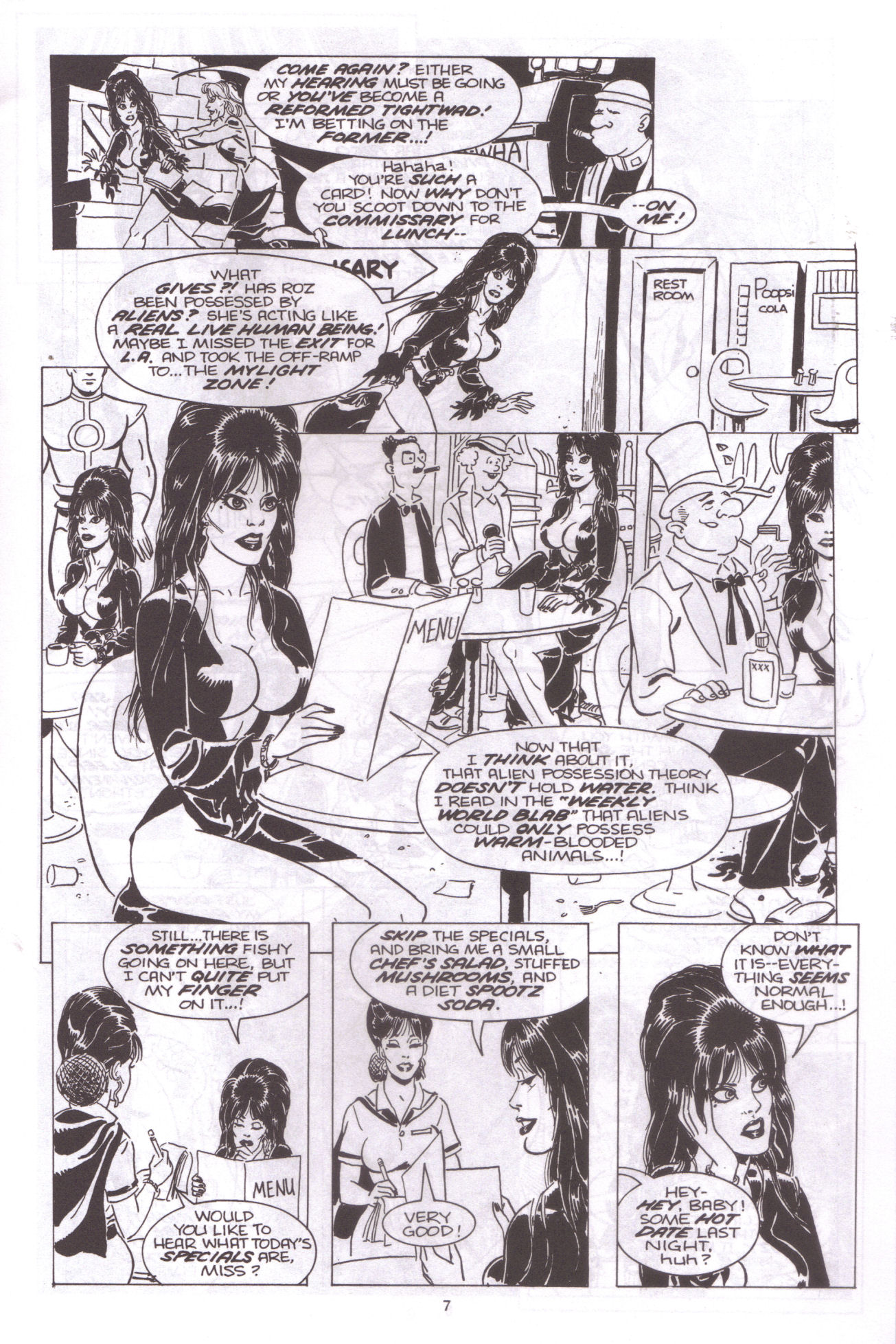 Read online Elvira, Mistress of the Dark comic -  Issue #38 - 9