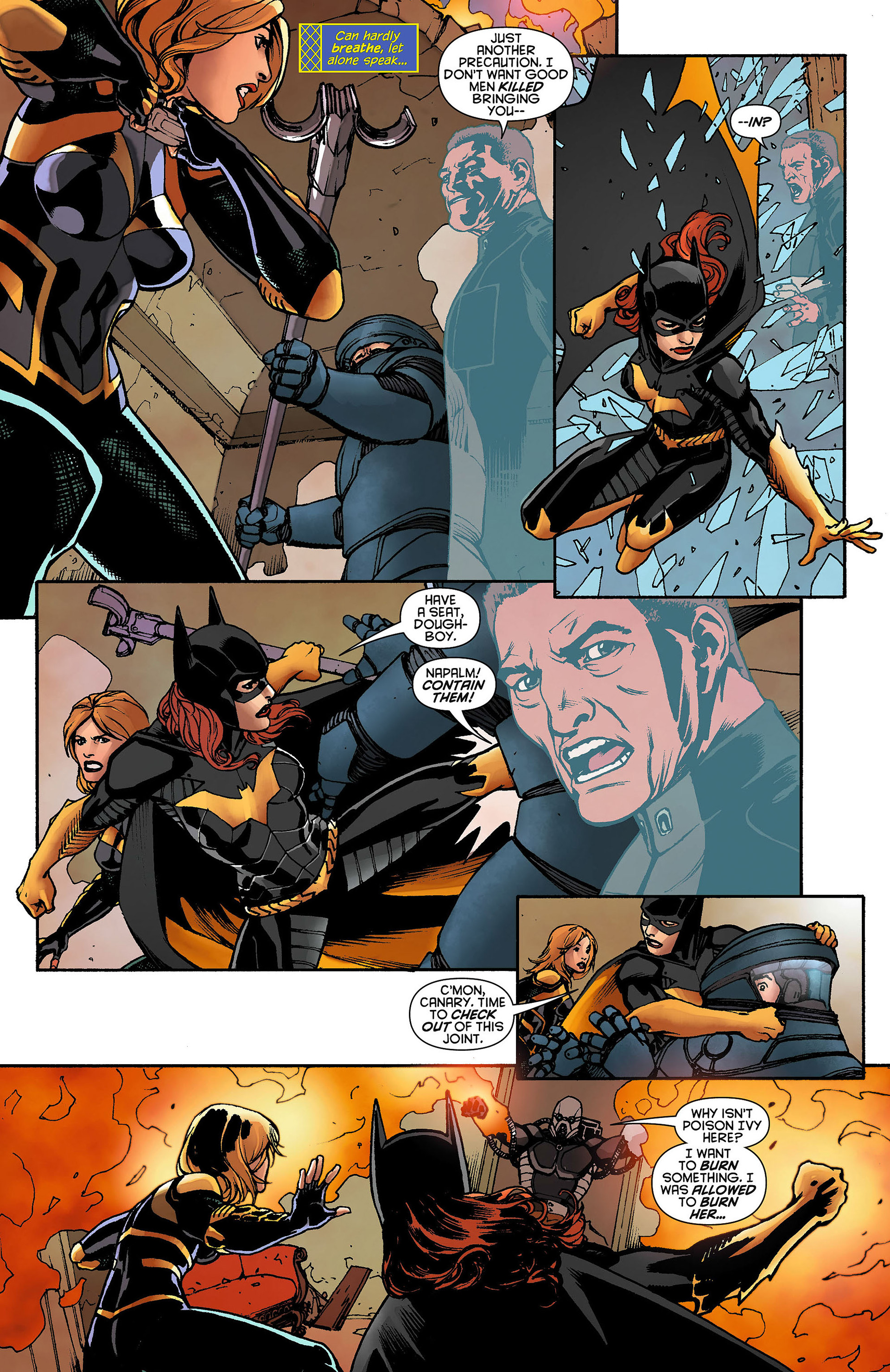 Read online Birds of Prey (2011) comic -  Issue #8 - 12