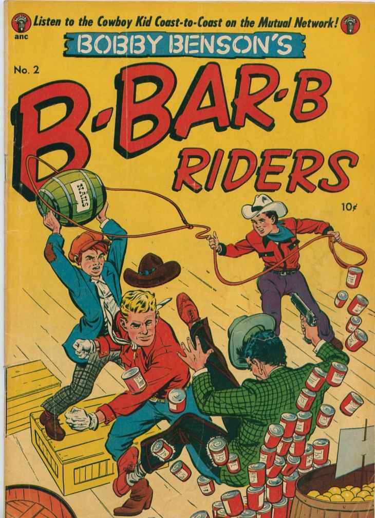 Read online Bobby Benson's B-Bar-B Riders comic -  Issue #2 - 1