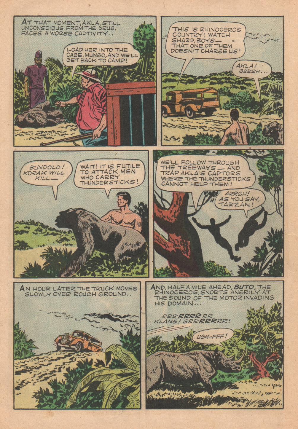 Read online Tarzan (1948) comic -  Issue #31 - 22