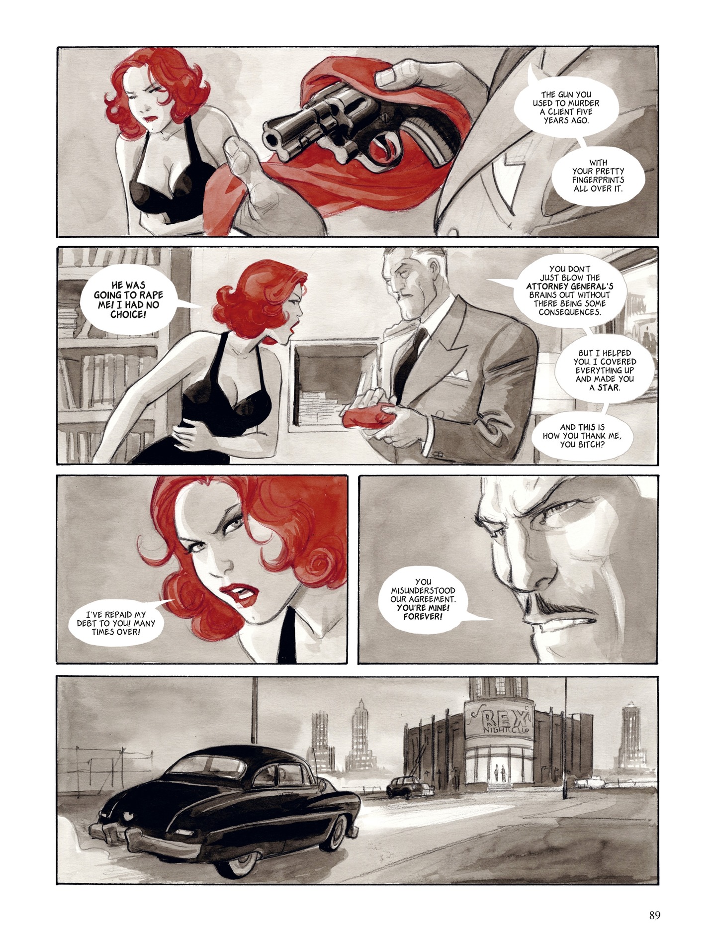 Read online Noir Burlesque comic -  Issue #2 - 85