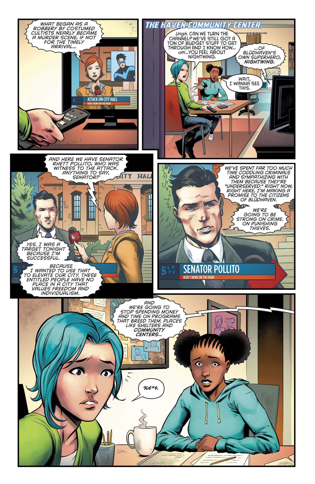 Read online Nightwing (2016) comic -  Issue #30 - 13