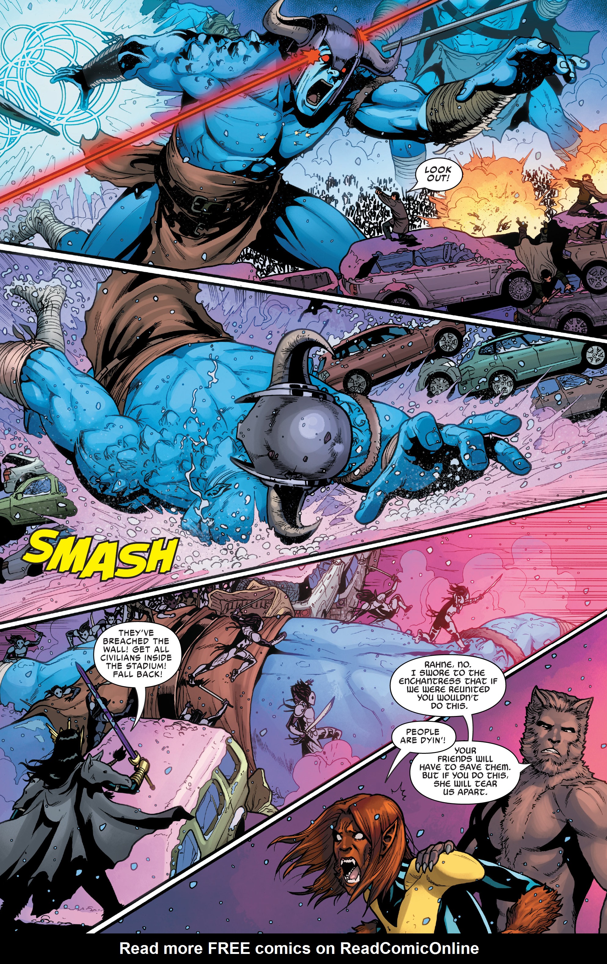 Read online War of the Realms: Uncanny X-Men comic -  Issue # _TPB - 57
