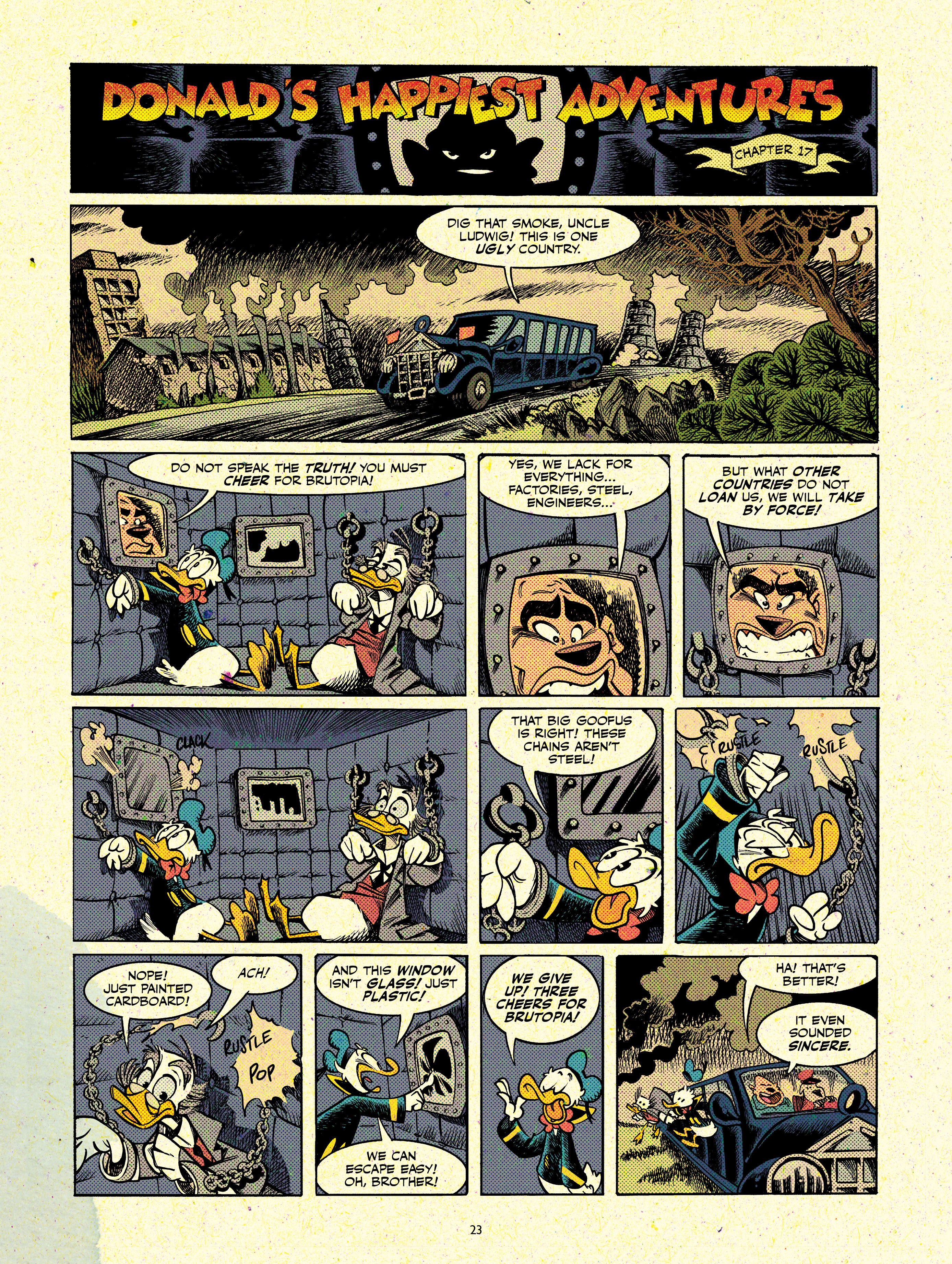 Read online Walt Disney's Donald Duck: Donald's Happiest Adventures comic -  Issue # Full - 23