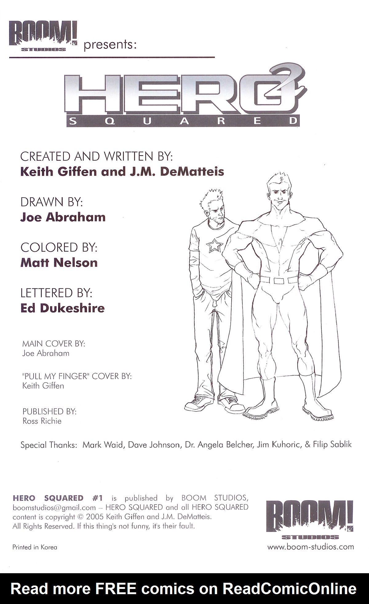 Read online Hero Squared comic -  Issue #1 - 2