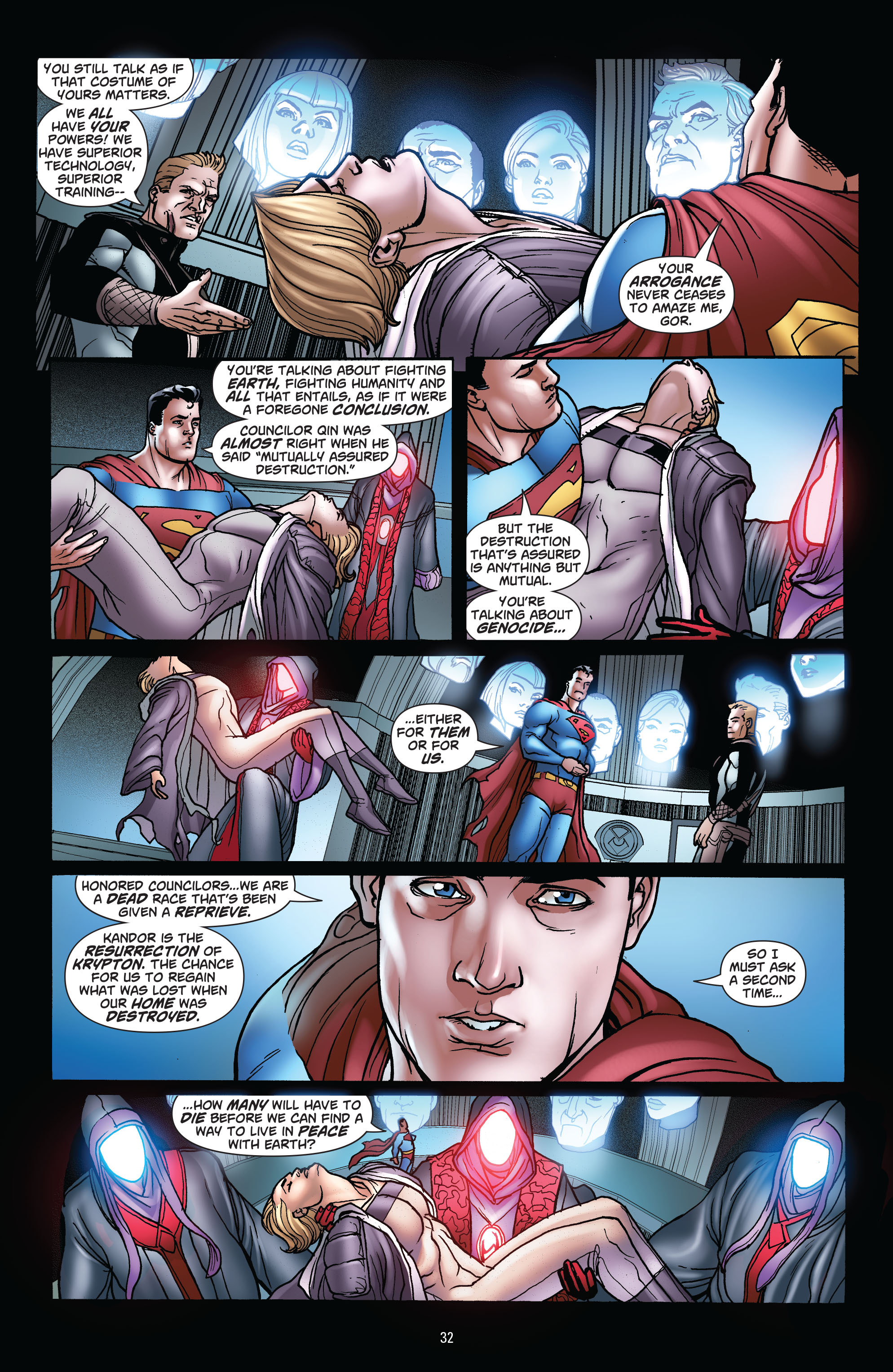 Read online Superman: New Krypton comic -  Issue # TPB 4 - 28