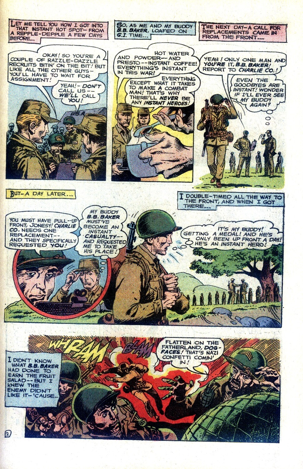 Read online Our Army at War (1952) comic -  Issue #235 - 39