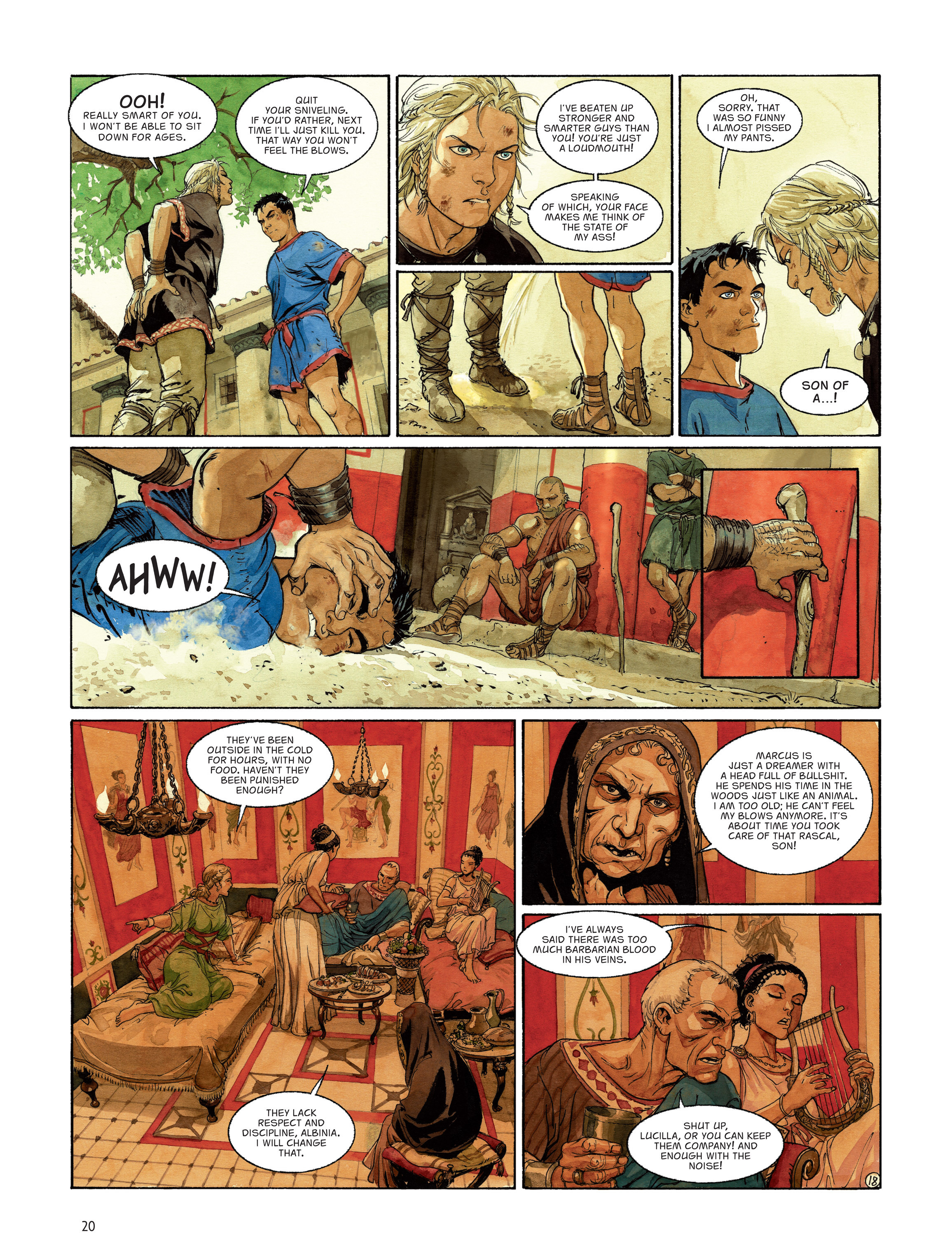 Read online The Eagles of Rome comic -  Issue # TPB 1 - 21