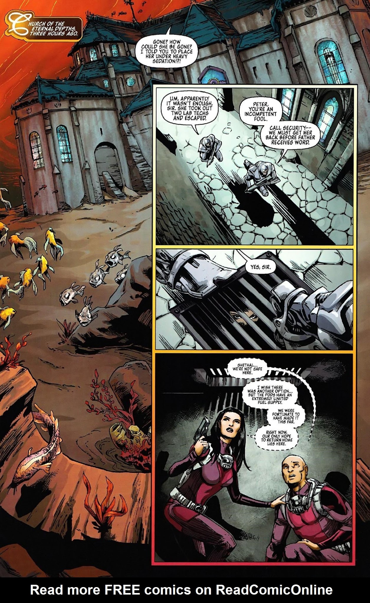 Read online Michael Turner's Fathom comic -  Issue #5 - 22