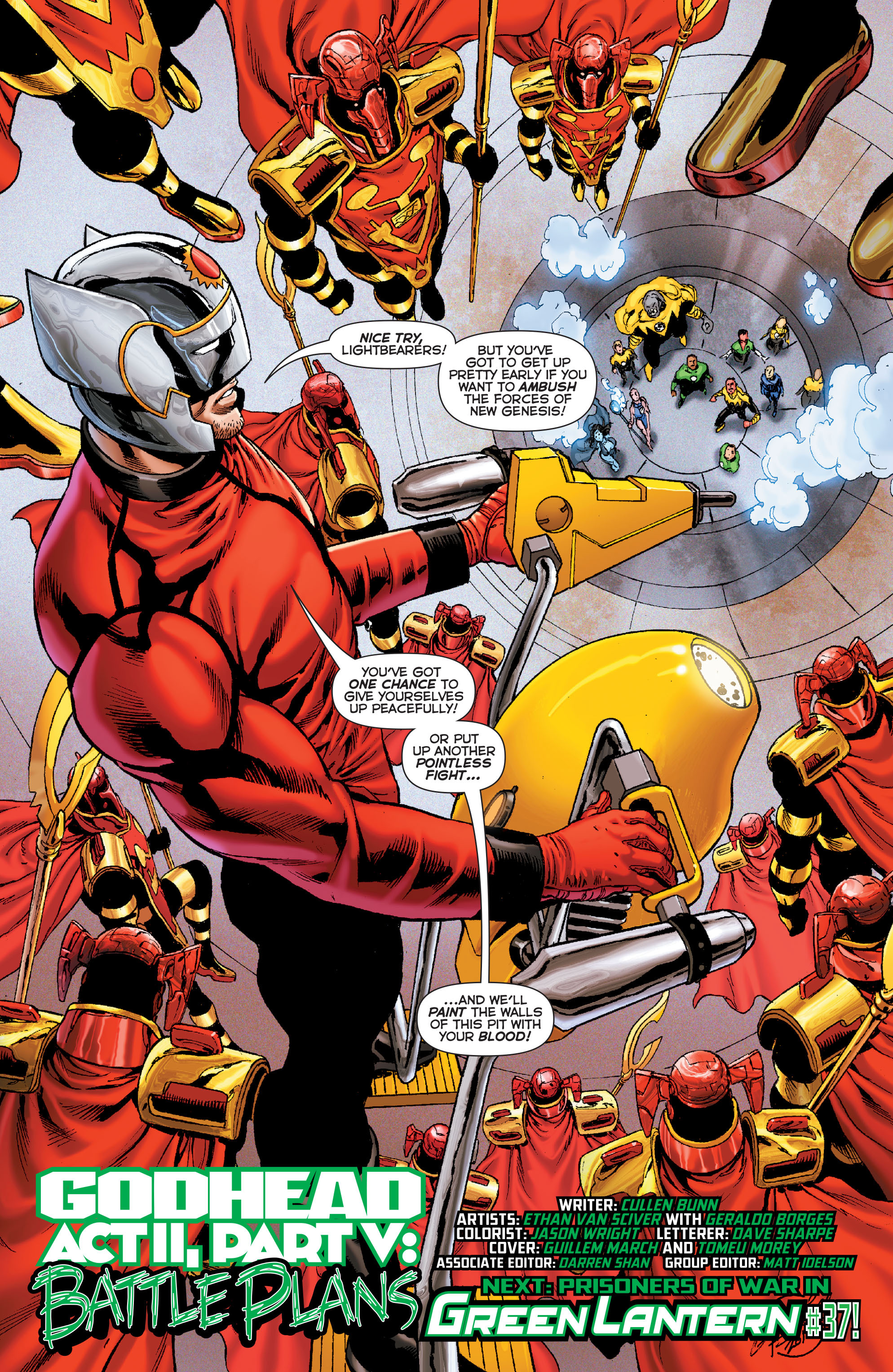 Read online Green Lantern/New Gods: Godhead comic -  Issue #11 - 21