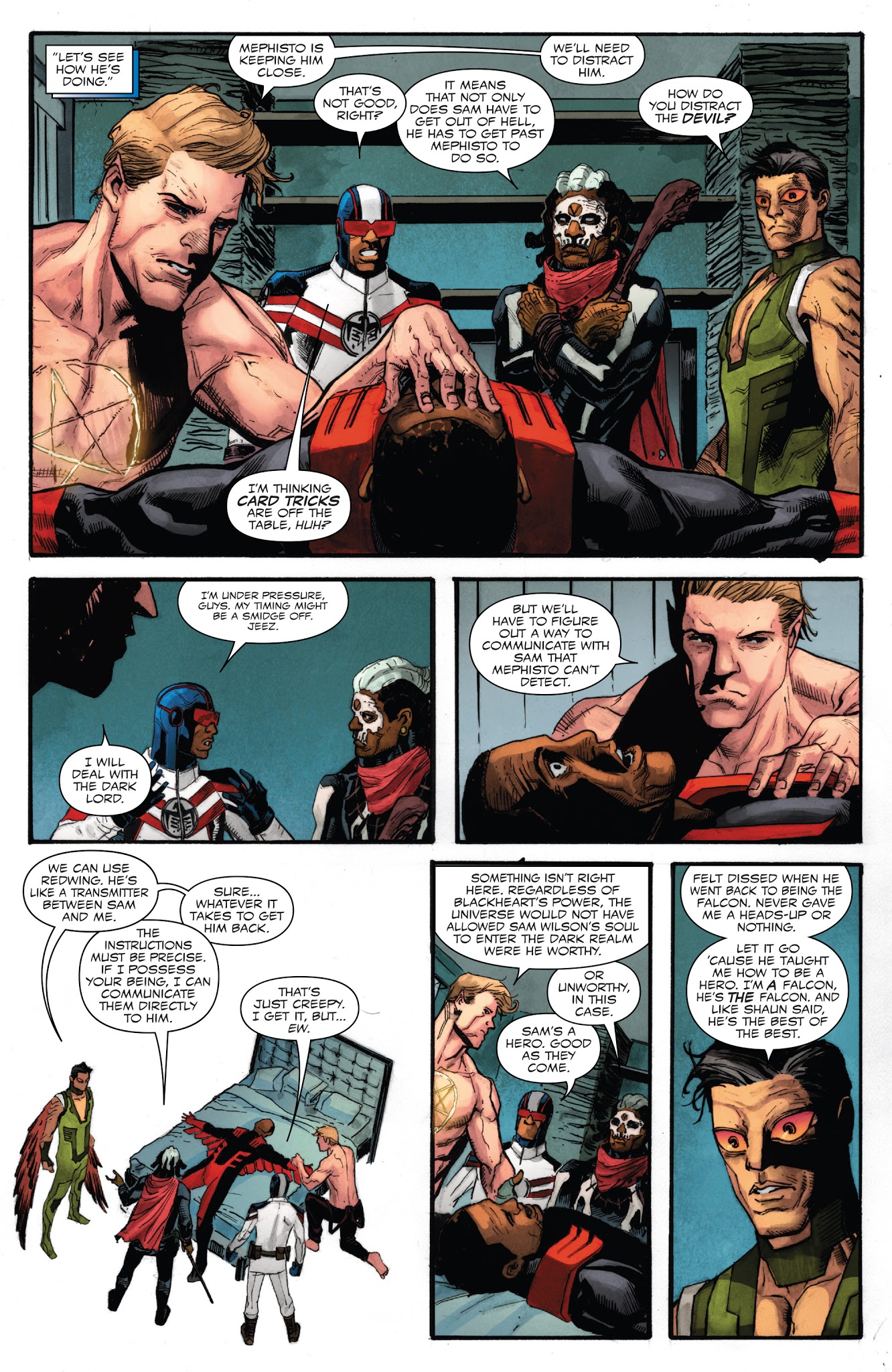 Read online Falcon (2017) comic -  Issue #4 - 13