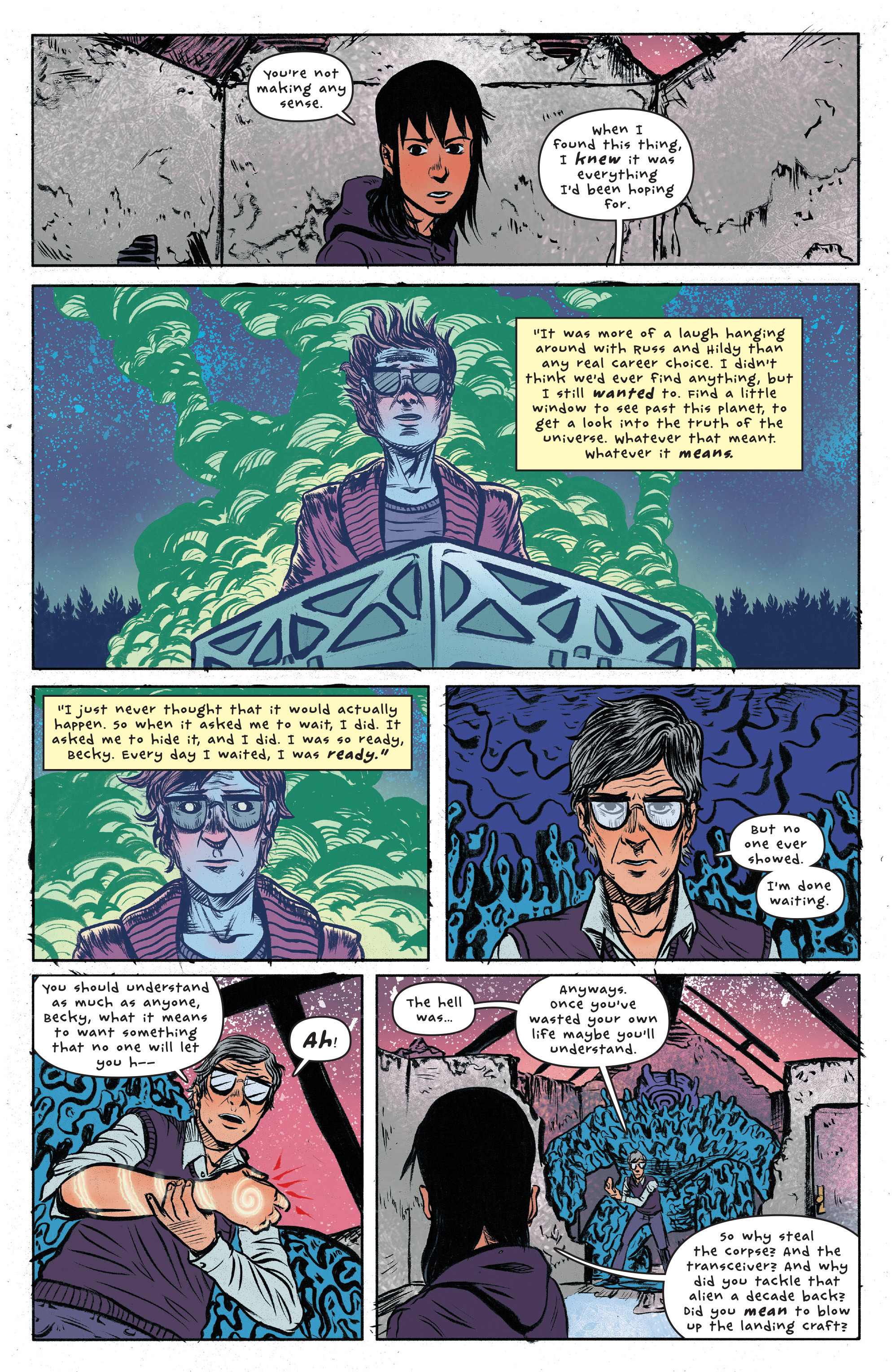 Read online UFOlogy comic -  Issue #6 - 4