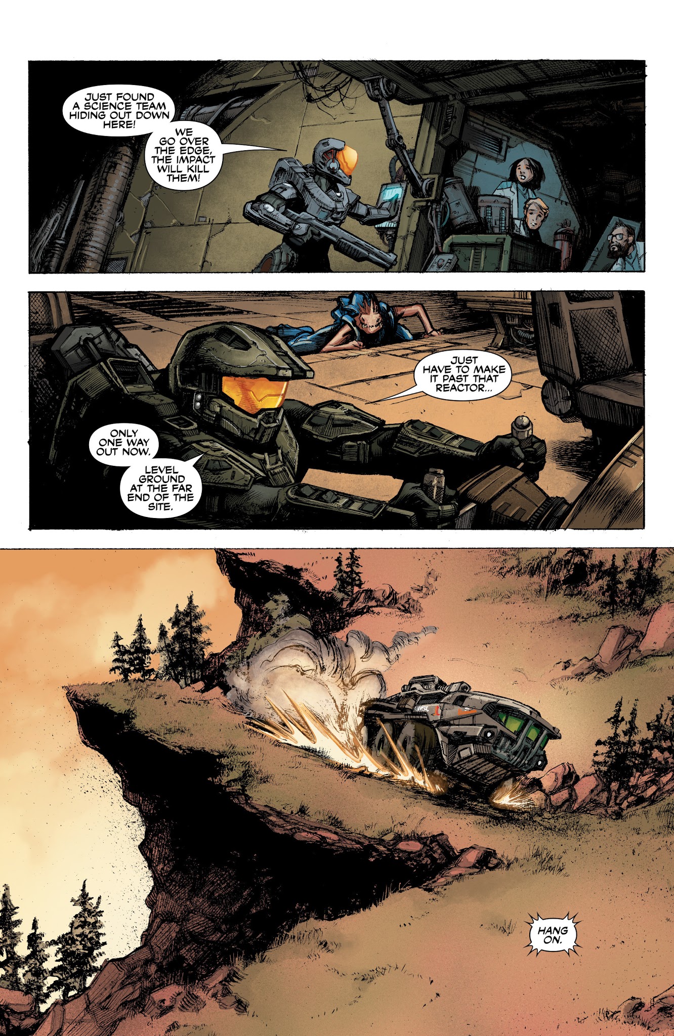 Read online Halo: Tales from the Slipspace comic -  Issue # TPB - 43