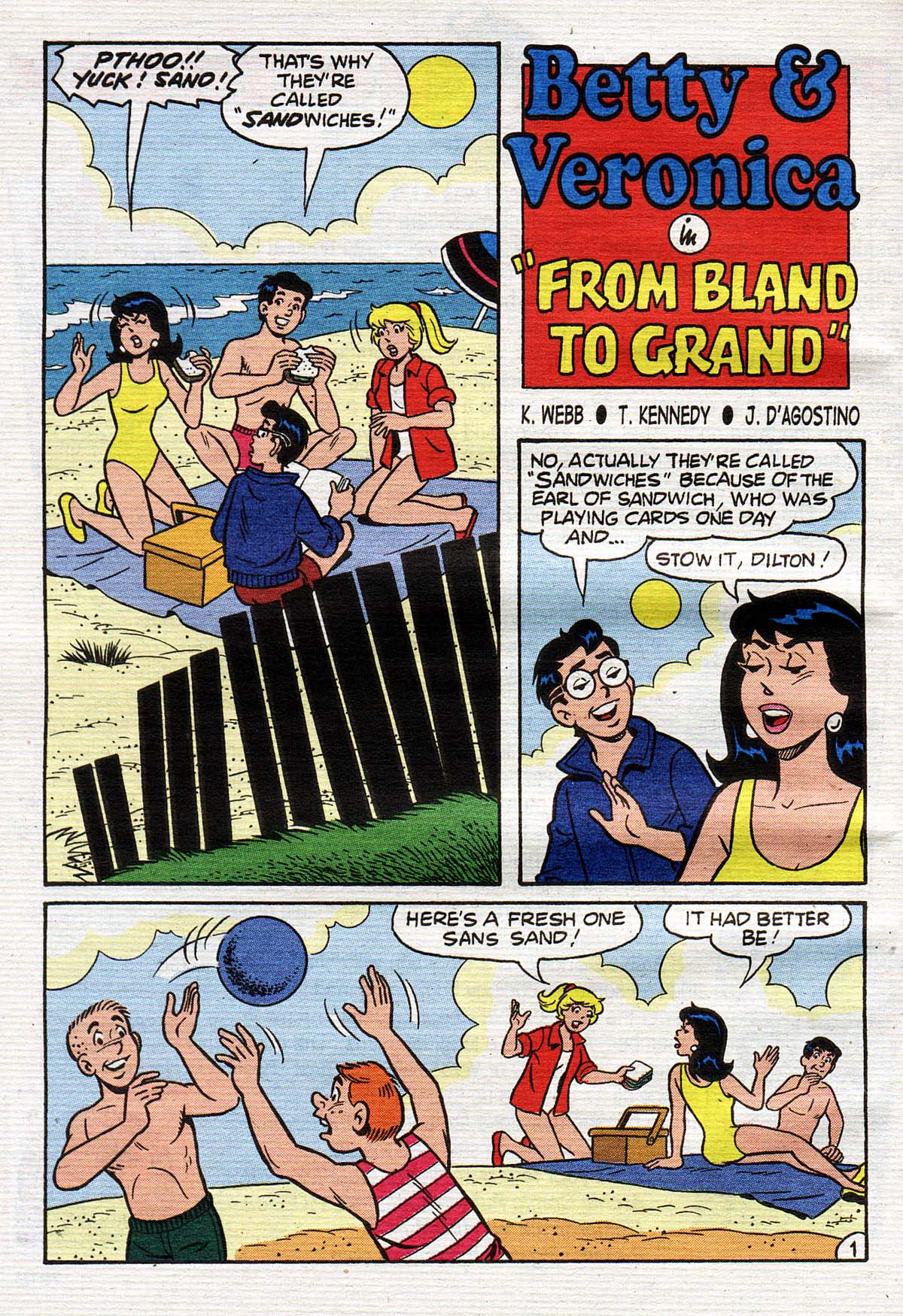 Read online Betty and Veronica Digest Magazine comic -  Issue #150 - 94