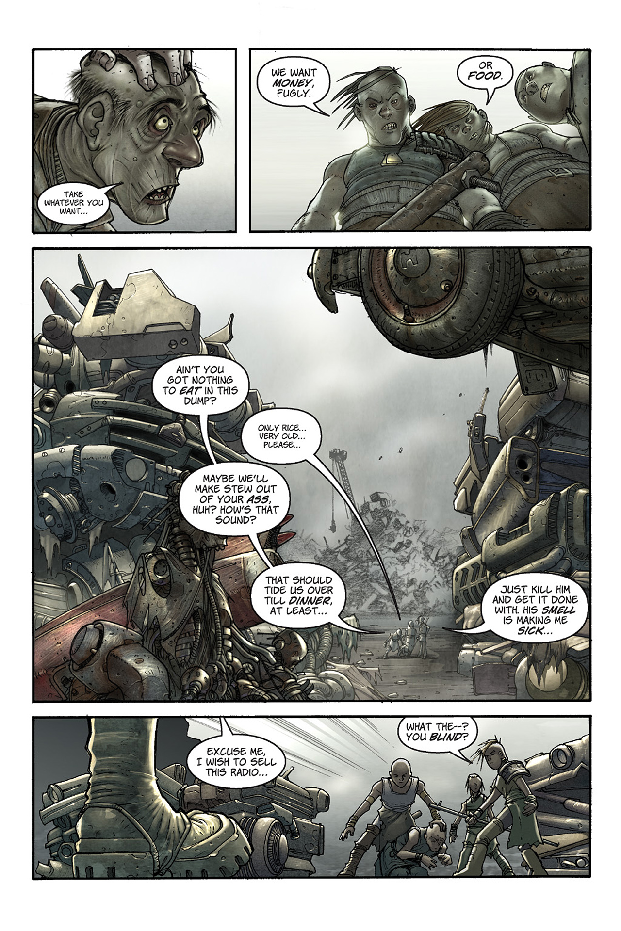 Read online Lone Wolf 2100 comic -  Issue # TPB 1 - 20