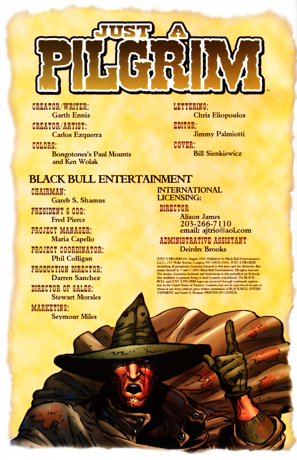 Read online Just A Pilgrim comic -  Issue #4 - 2
