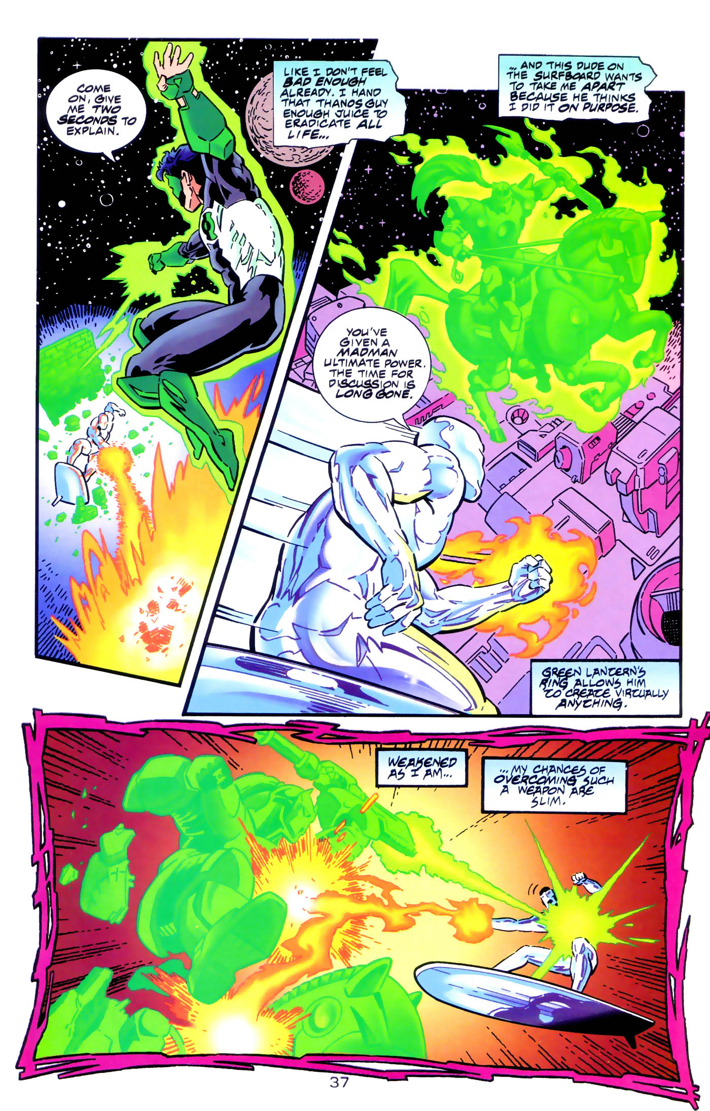Read online Green Lantern/Silver Surfer: Unholy Alliances comic -  Issue # Full - 37