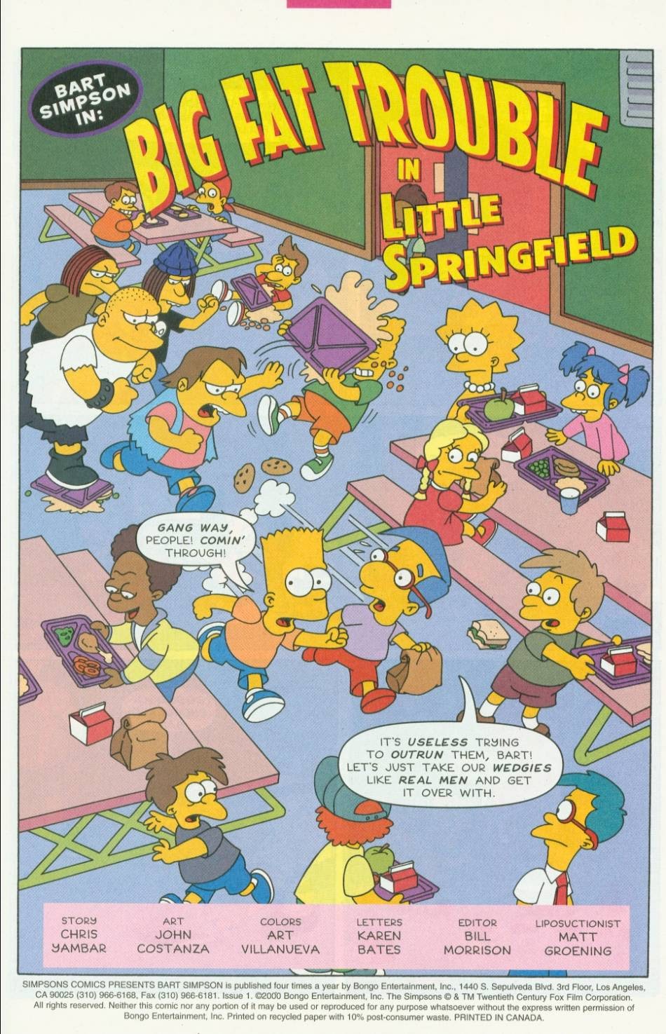 Read online Bart Simpson comic -  Issue #1 - 2
