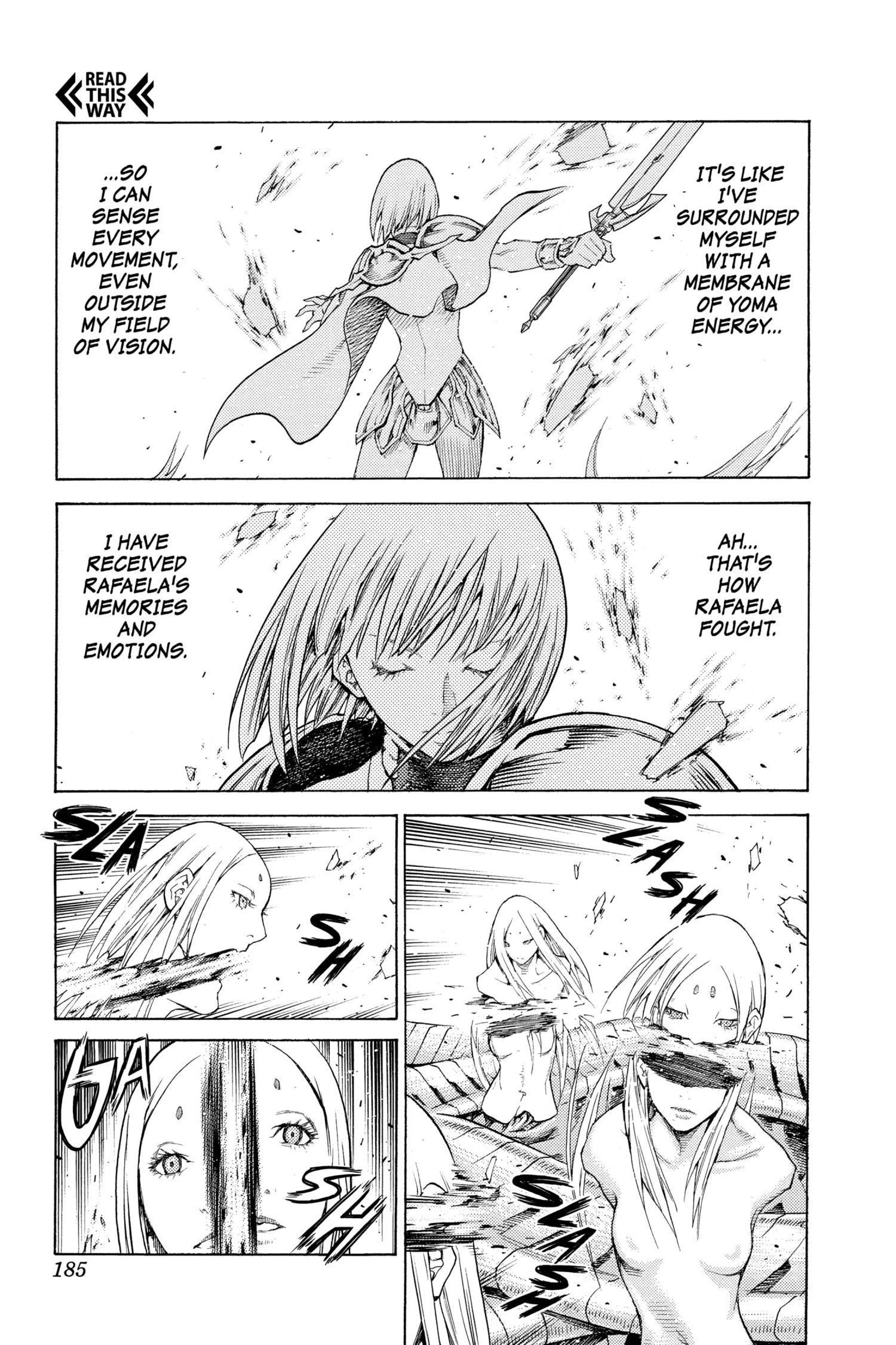 Read online Claymore comic -  Issue #23 - 169