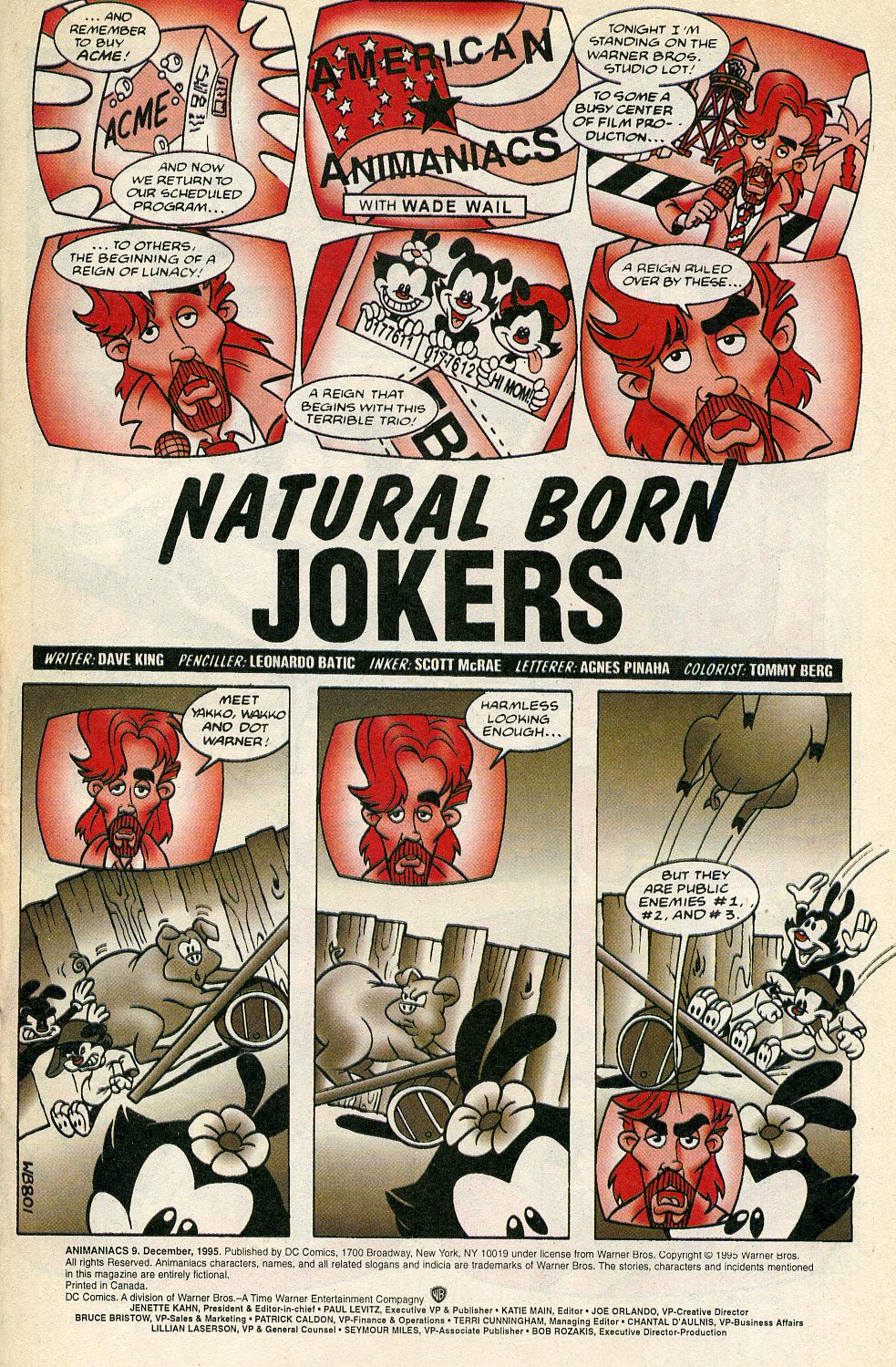 Read online Animaniacs comic -  Issue #9 - 3