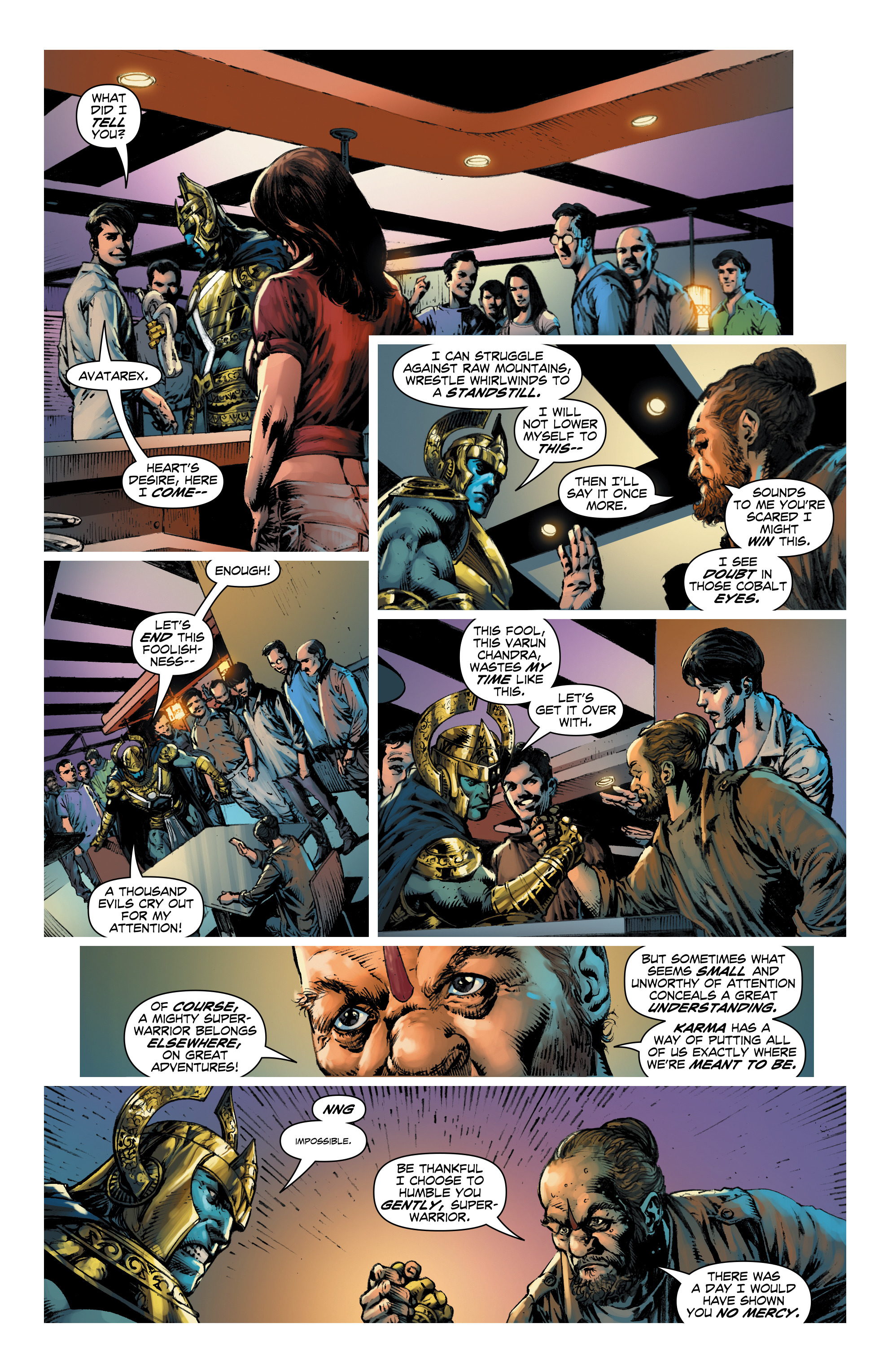 Read online Grant Morrison's Avatarex: Destroyer of Darkness comic -  Issue #3 - 13