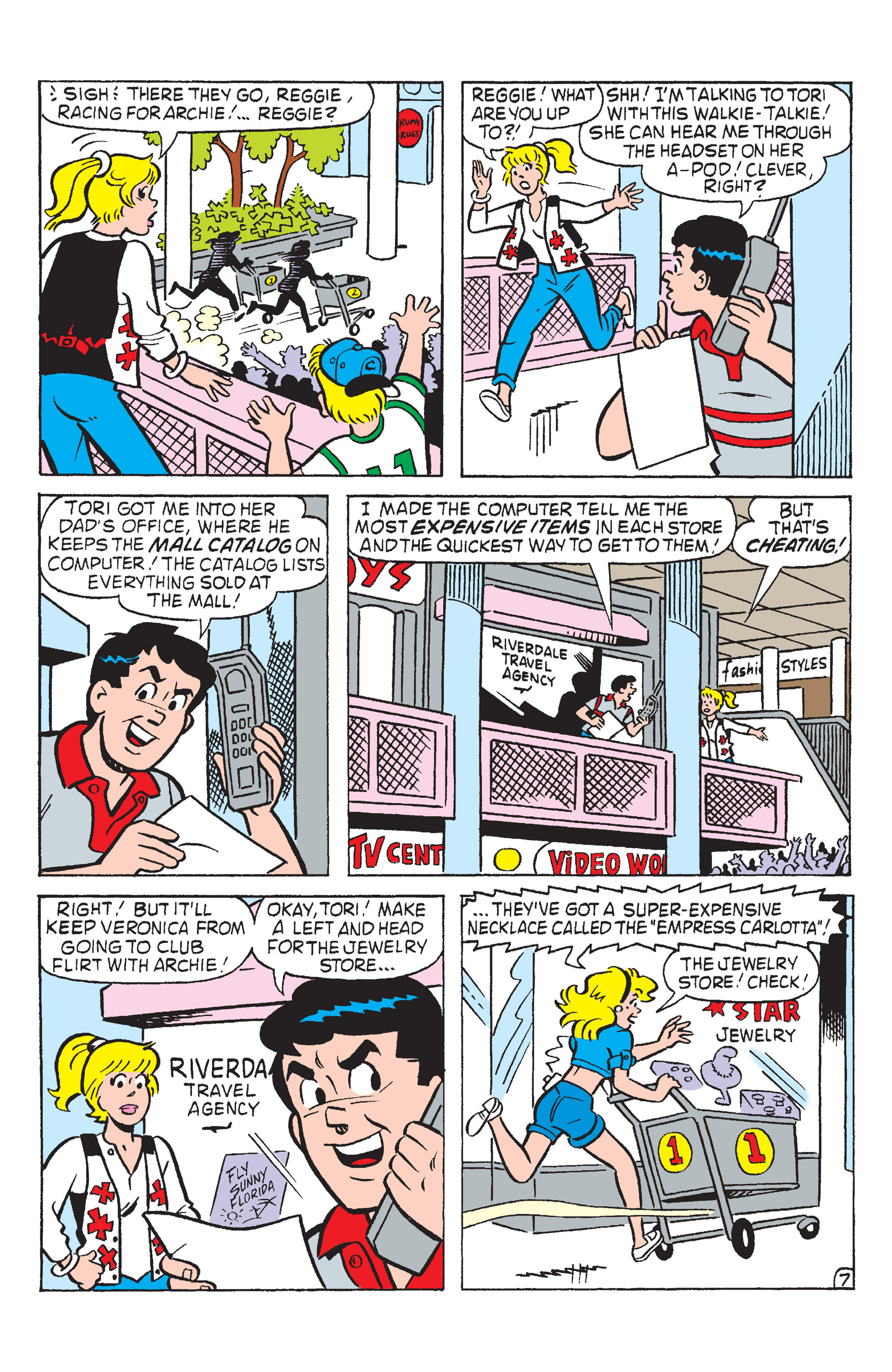 Read online Betty and Veronica: Mall Princesses comic -  Issue # TPB - 70