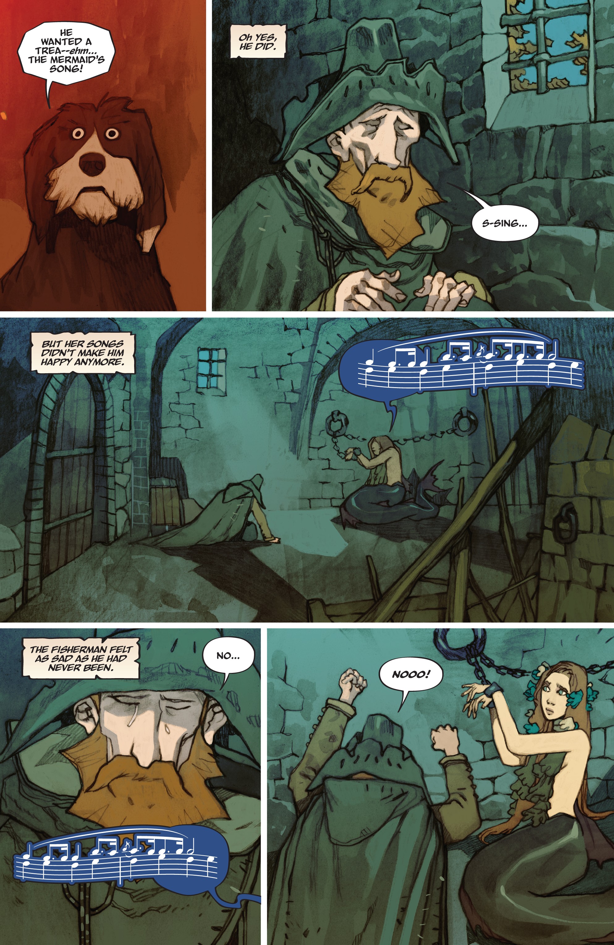 Read online Jim Henson's The Storyteller: Sirens comic -  Issue #1 - 17