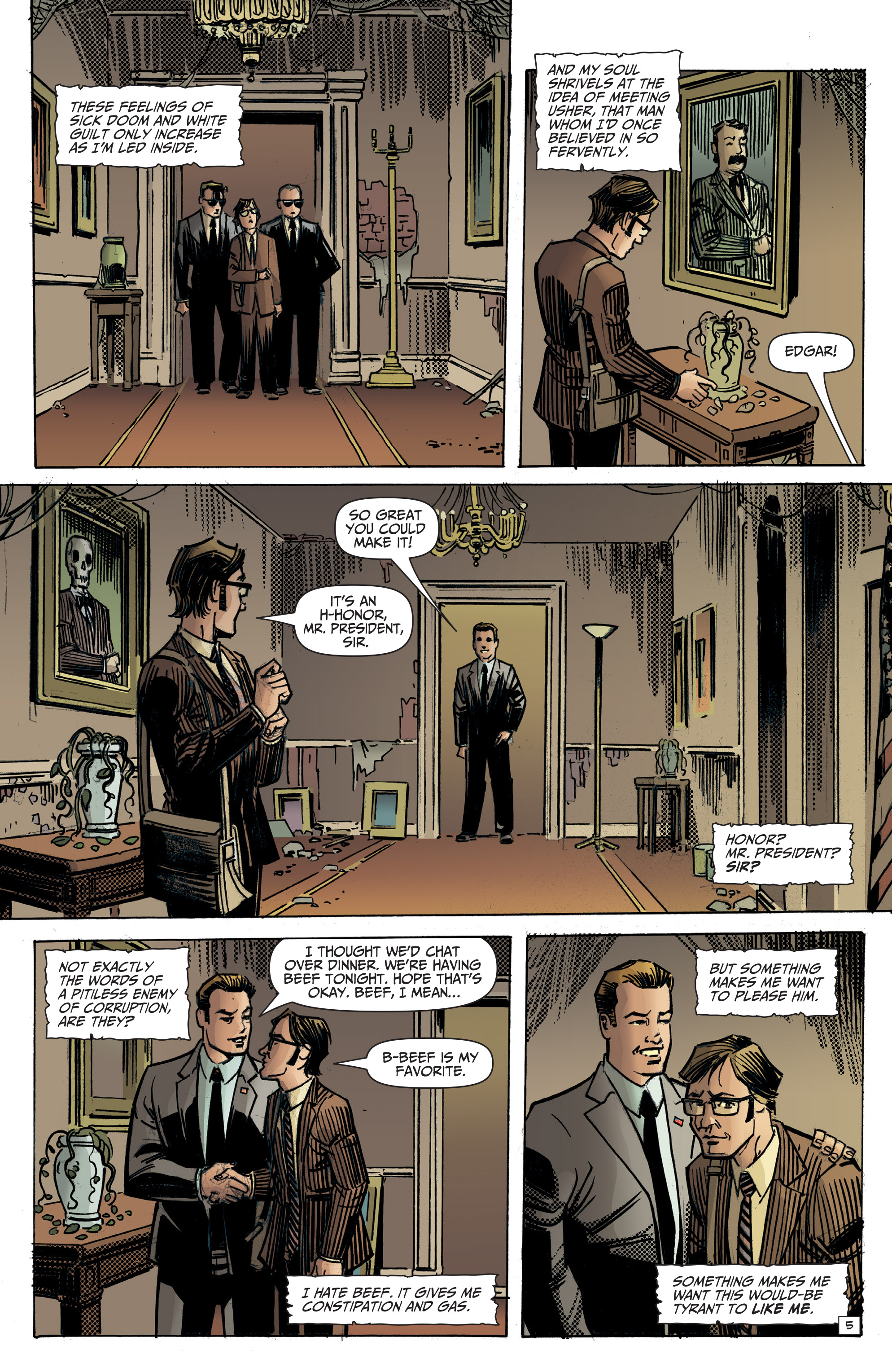 Read online Edgar Allan Poe's Snifter of Terror comic -  Issue #5 - 7