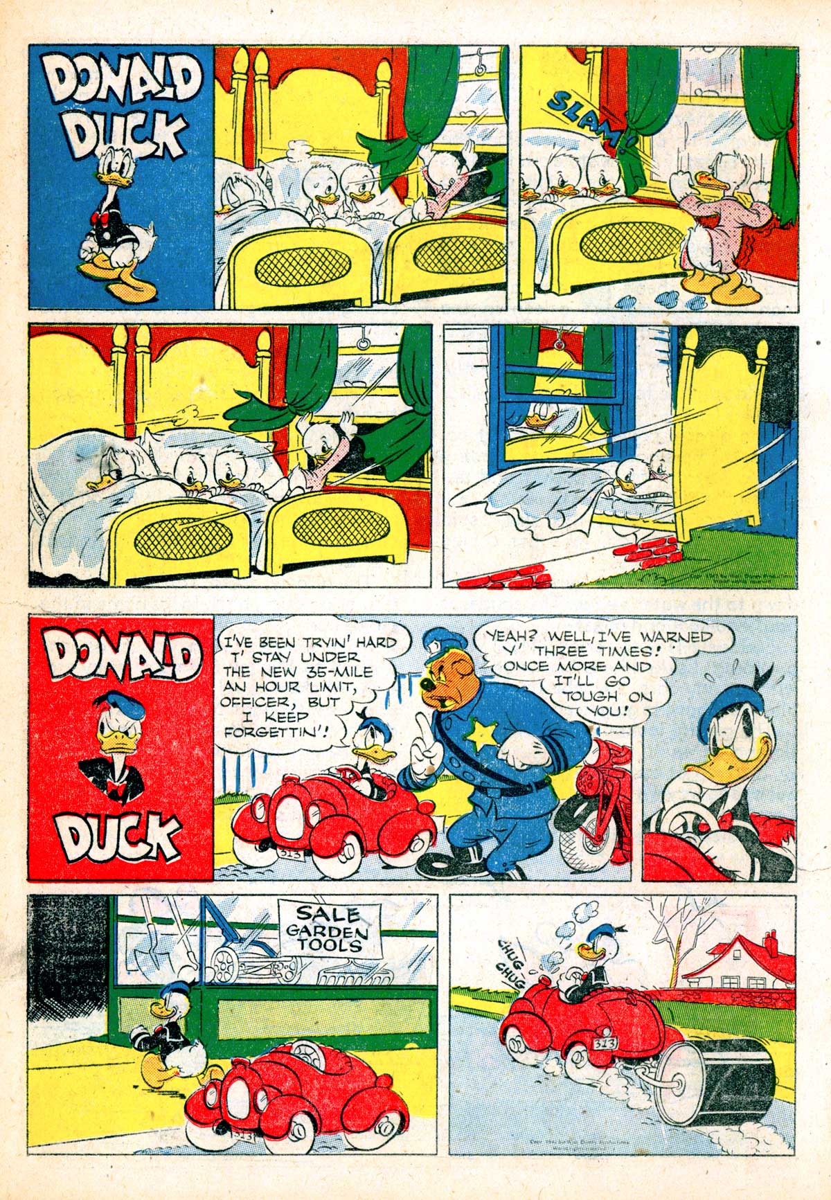 Read online Walt Disney's Comics and Stories comic -  Issue #50 - 36