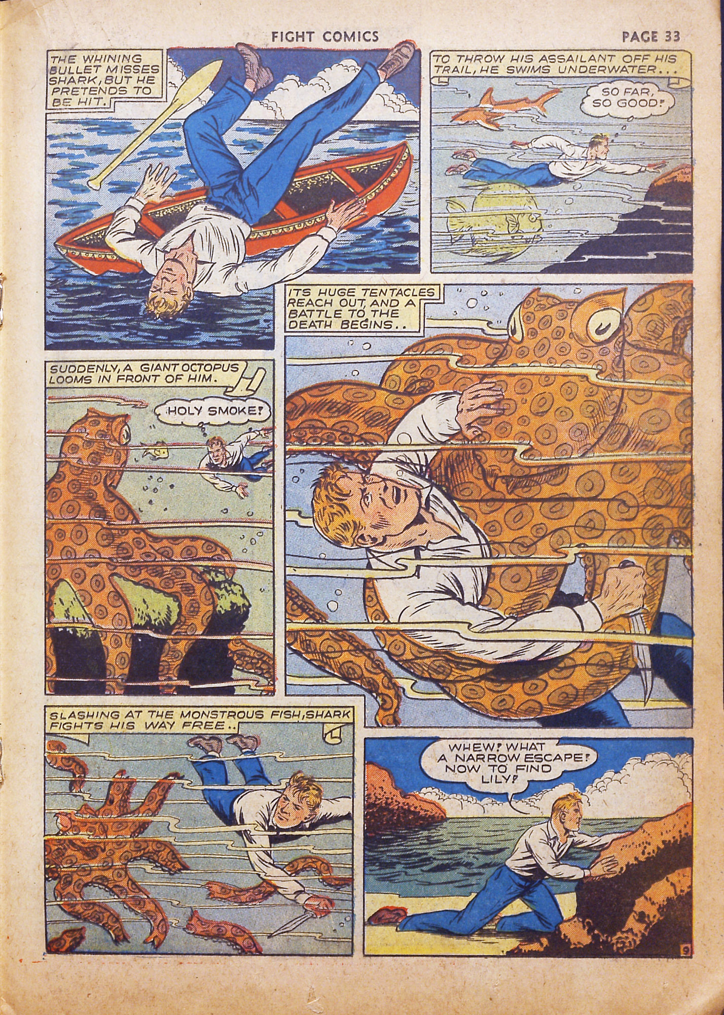 Read online Fight Comics comic -  Issue #18 - 40