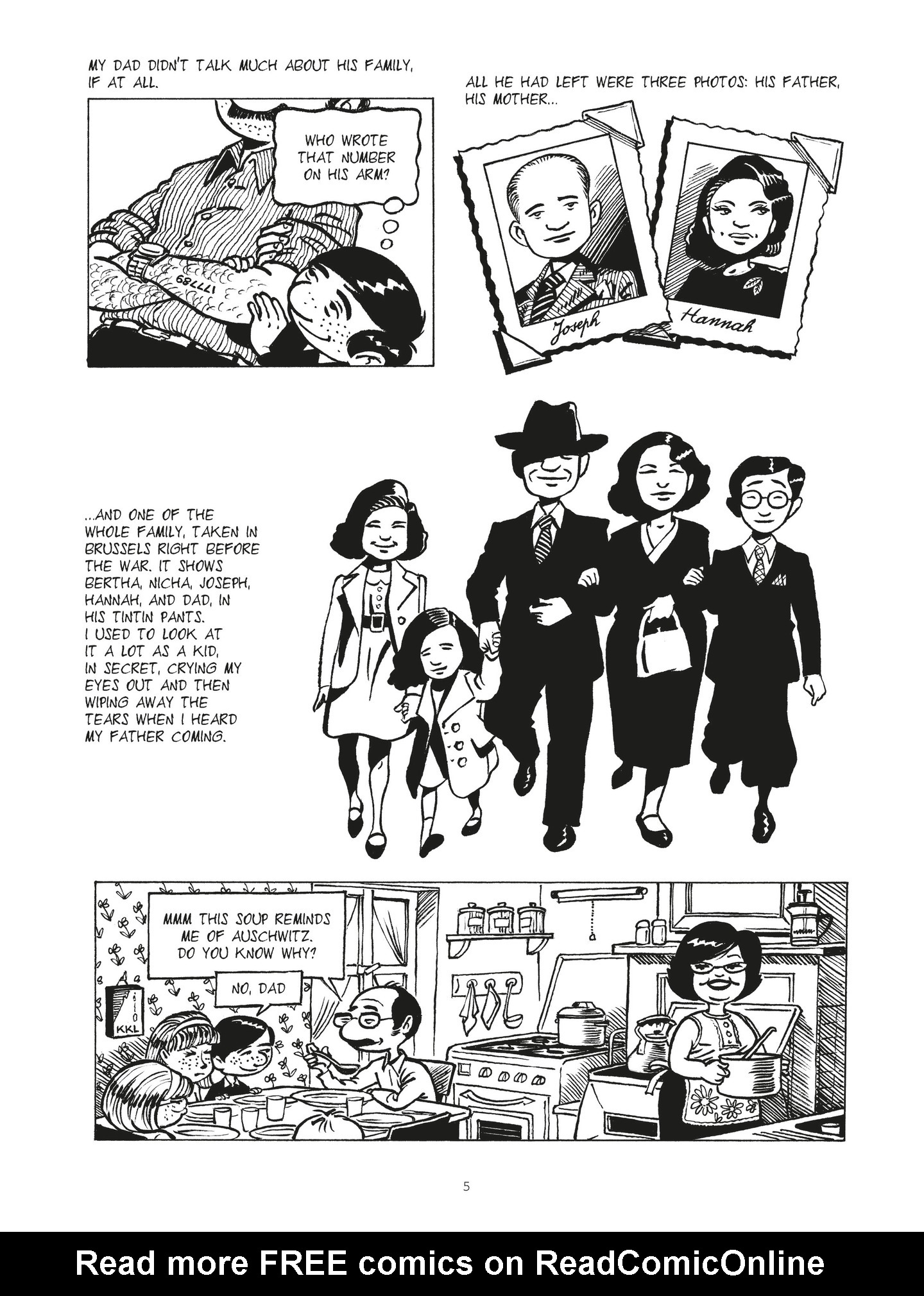Read online Second Generation - The Things I Didn't Tell My Father comic -  Issue # Full - 5