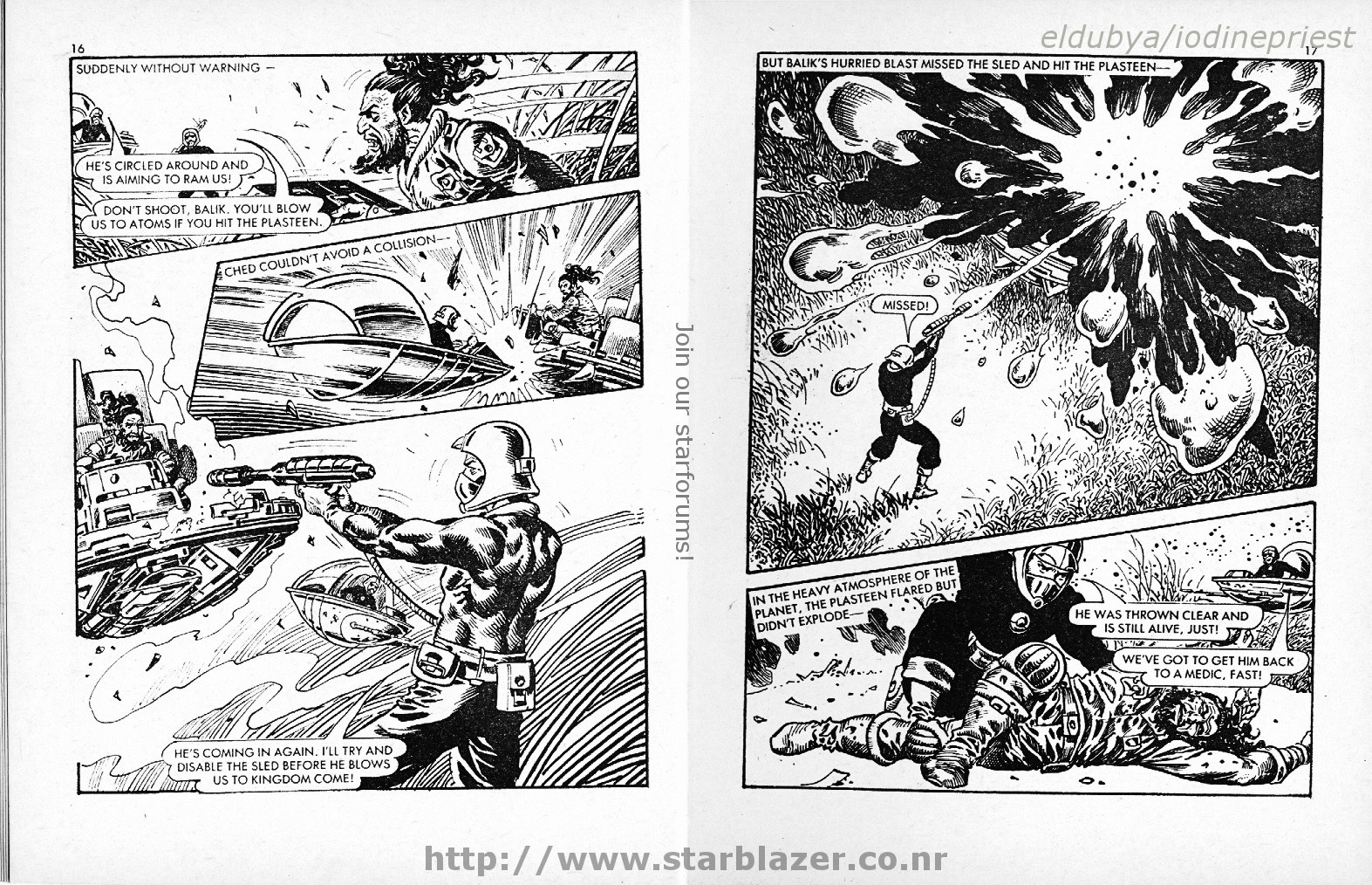 Read online Starblazer comic -  Issue #161 - 10