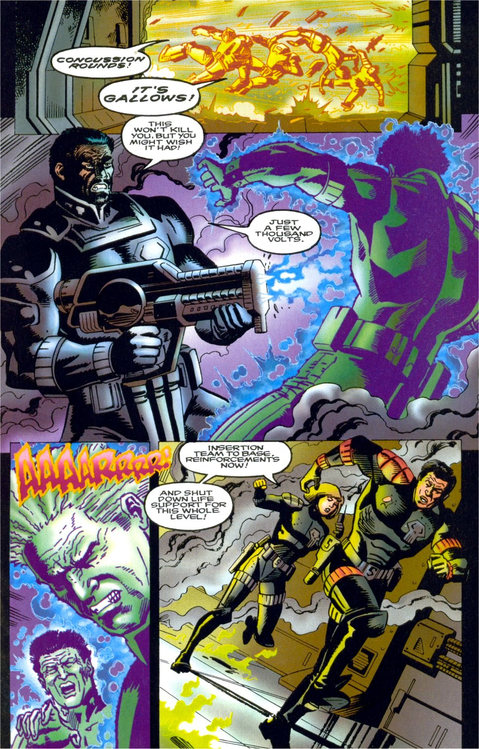 Read online Punisher 2099 comic -  Issue #32 - 11