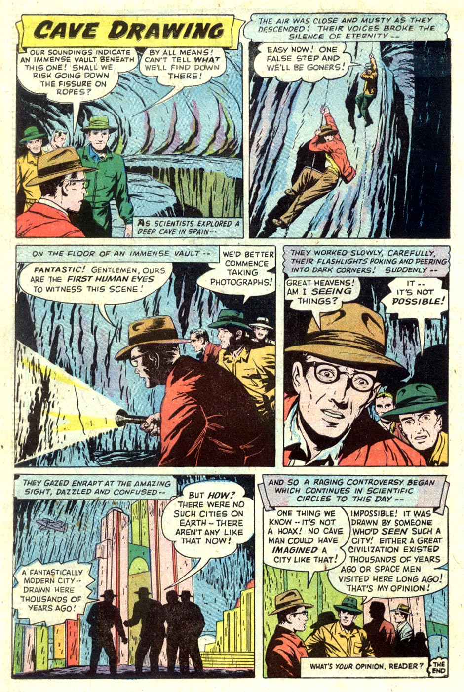 Read online Adventures Into The Unknown comic -  Issue #92 - 28