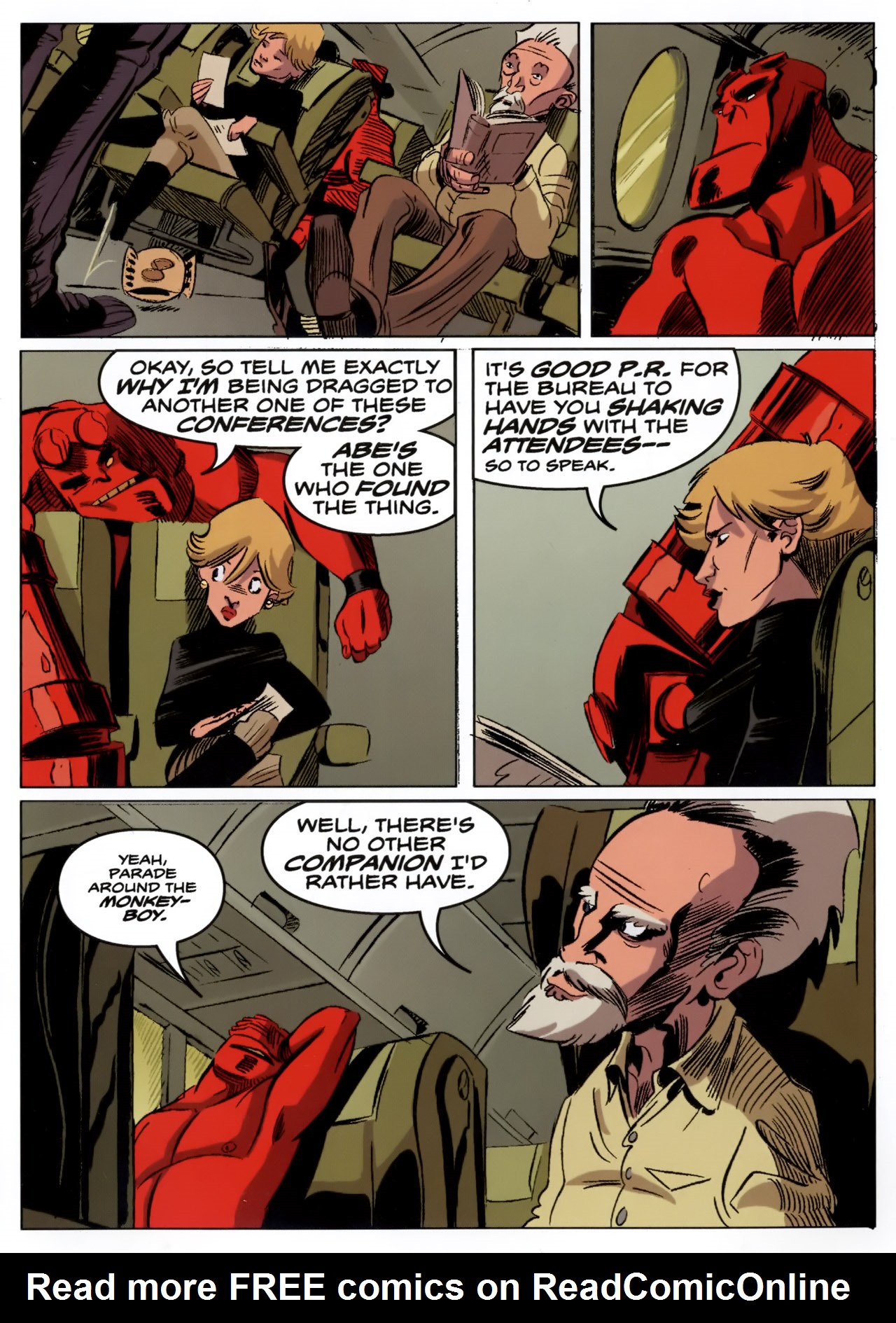 Read online Hellboy Animated: The Menagerie comic -  Issue # TPB - 7