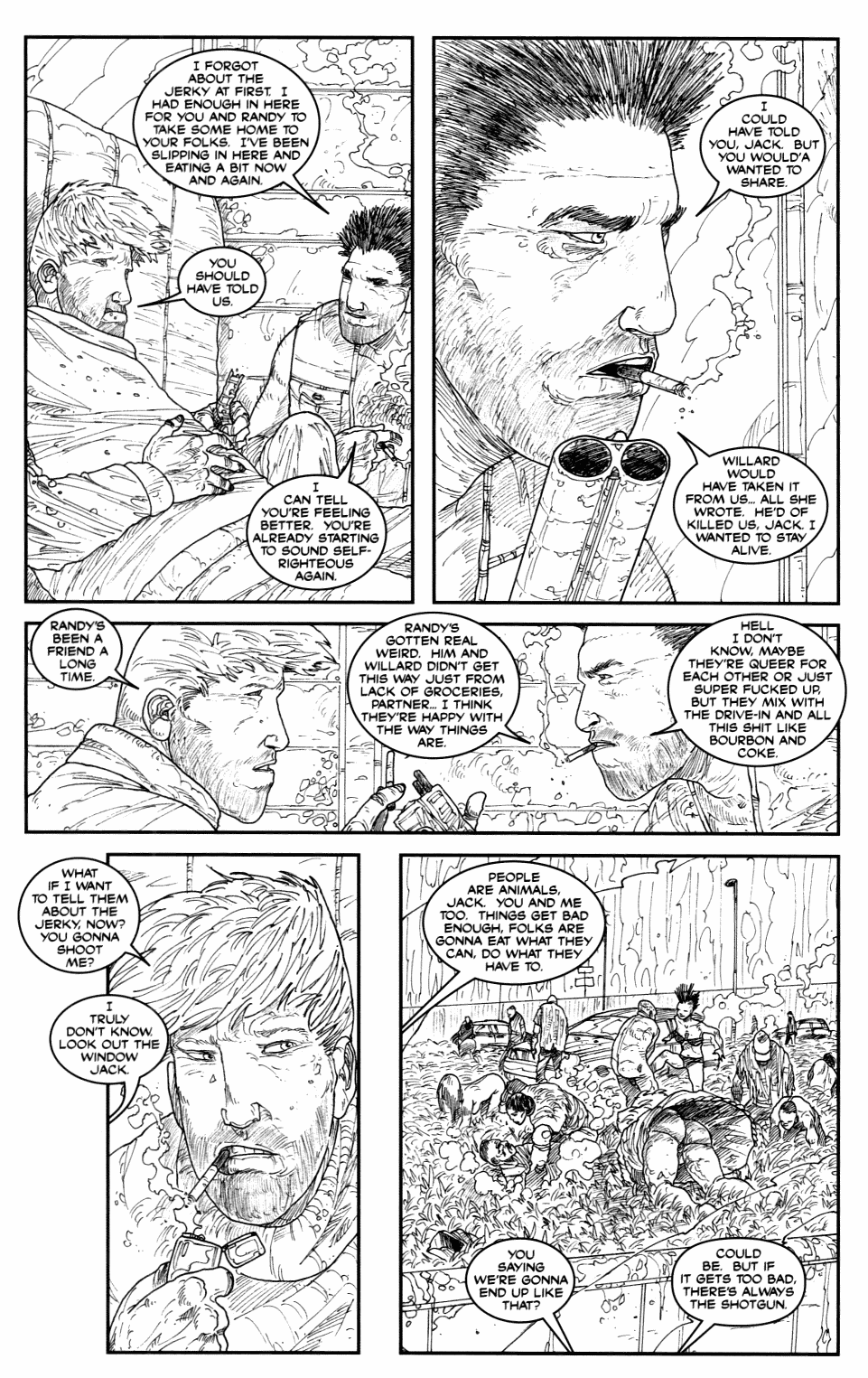 Read online Joe R. Lansdale's The Drive-In comic -  Issue #2 - 16