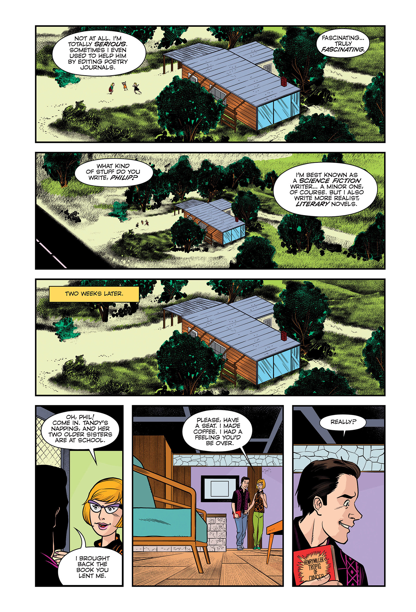 Read online Philip K. Dick: A Comics Biography comic -  Issue # TPB - 49