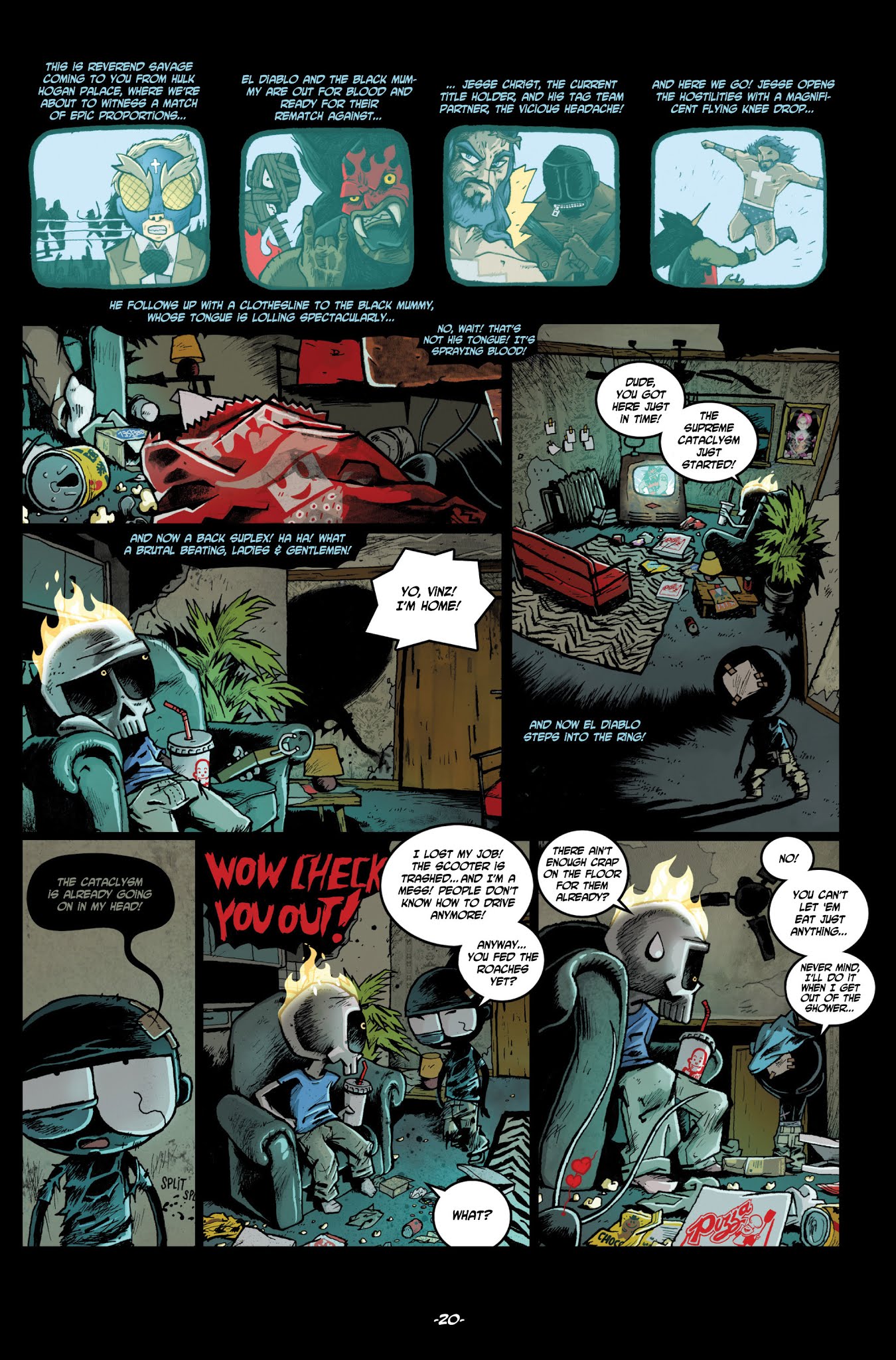Read online Mutafukaz comic -  Issue # TPB - 20