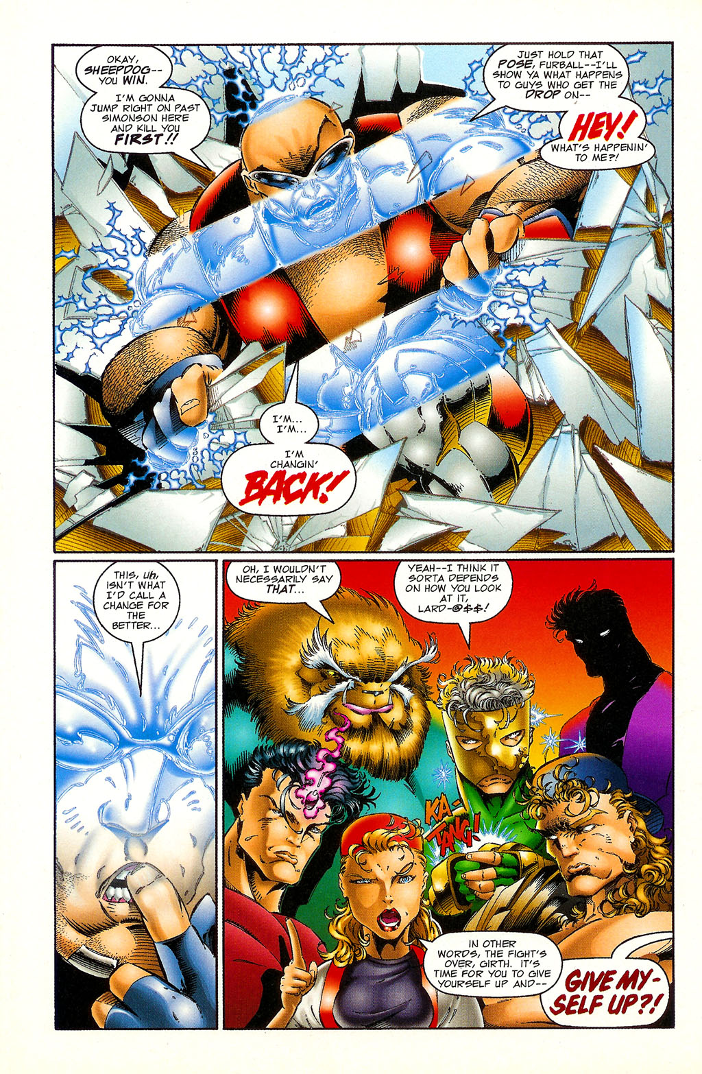 Read online NewMen comic -  Issue #3 - 19