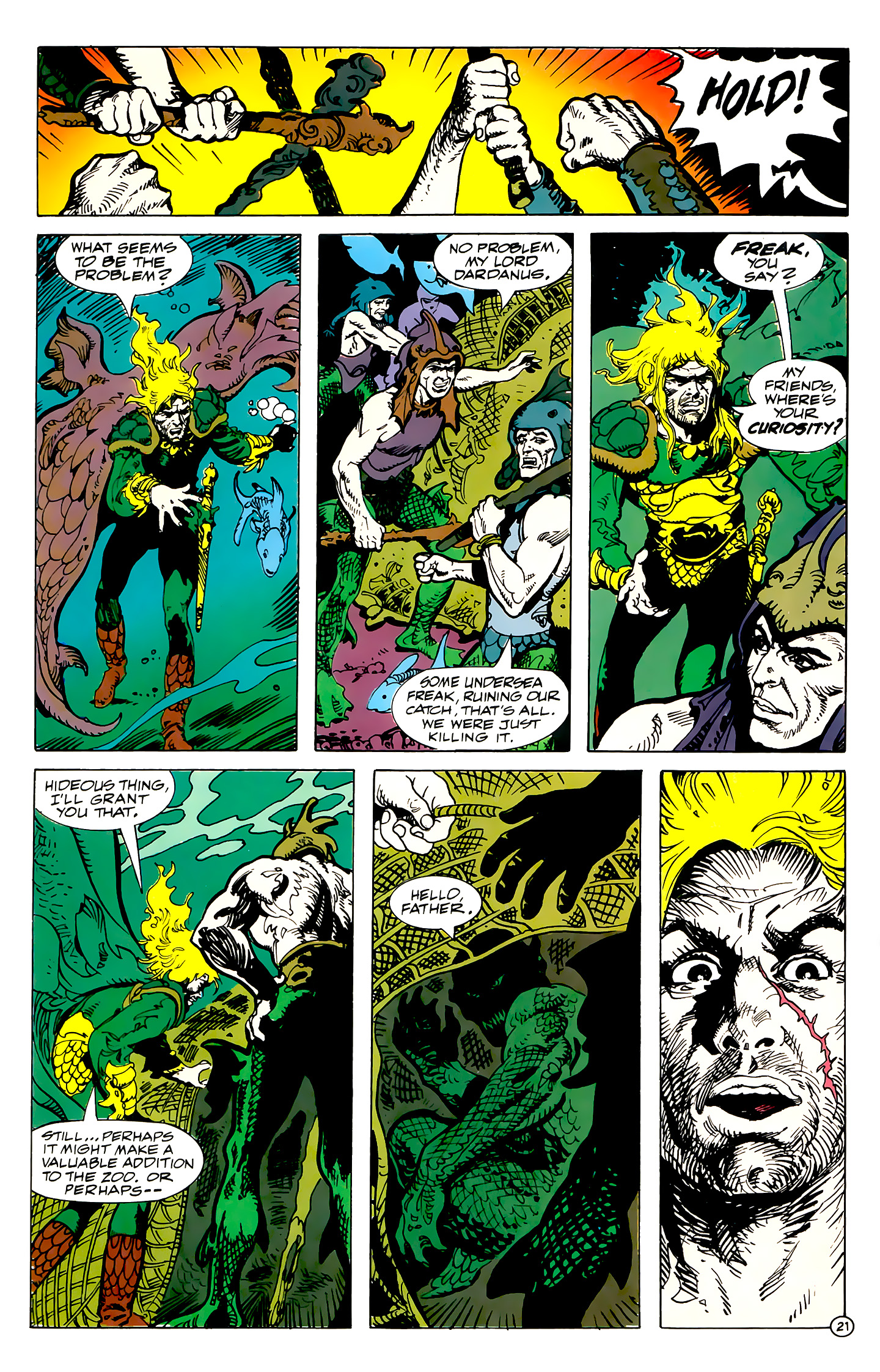 Read online Atlantis Chronicles comic -  Issue #4 - 21